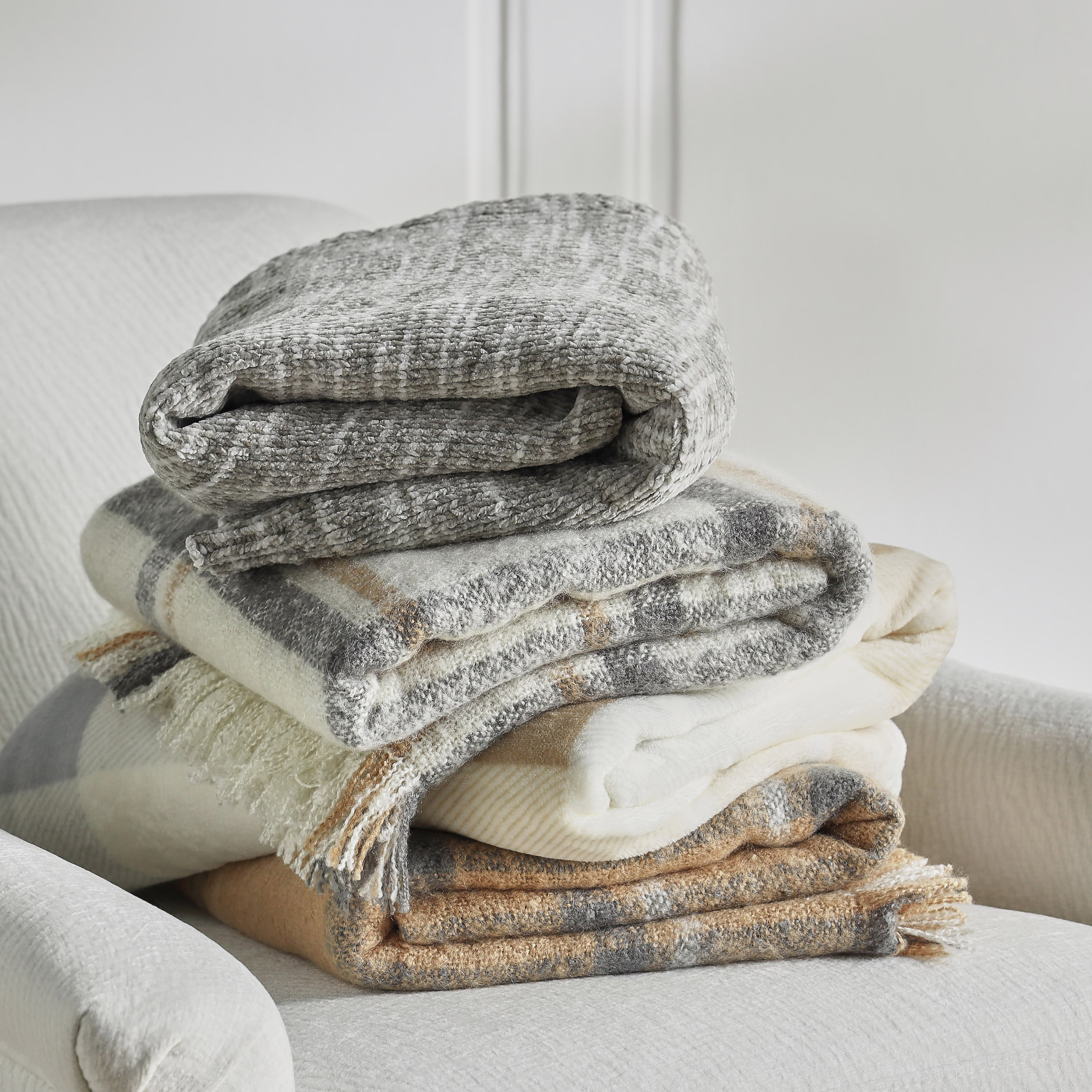 بطانية فلانيل - زها - 150x200 سم-household-bedding-blankets-image-4