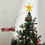 Rotary Santa Sleigh Tree Topper with Star - 22x8x51 cm-household-christmas-treesandornaments-treeornaments-image-1