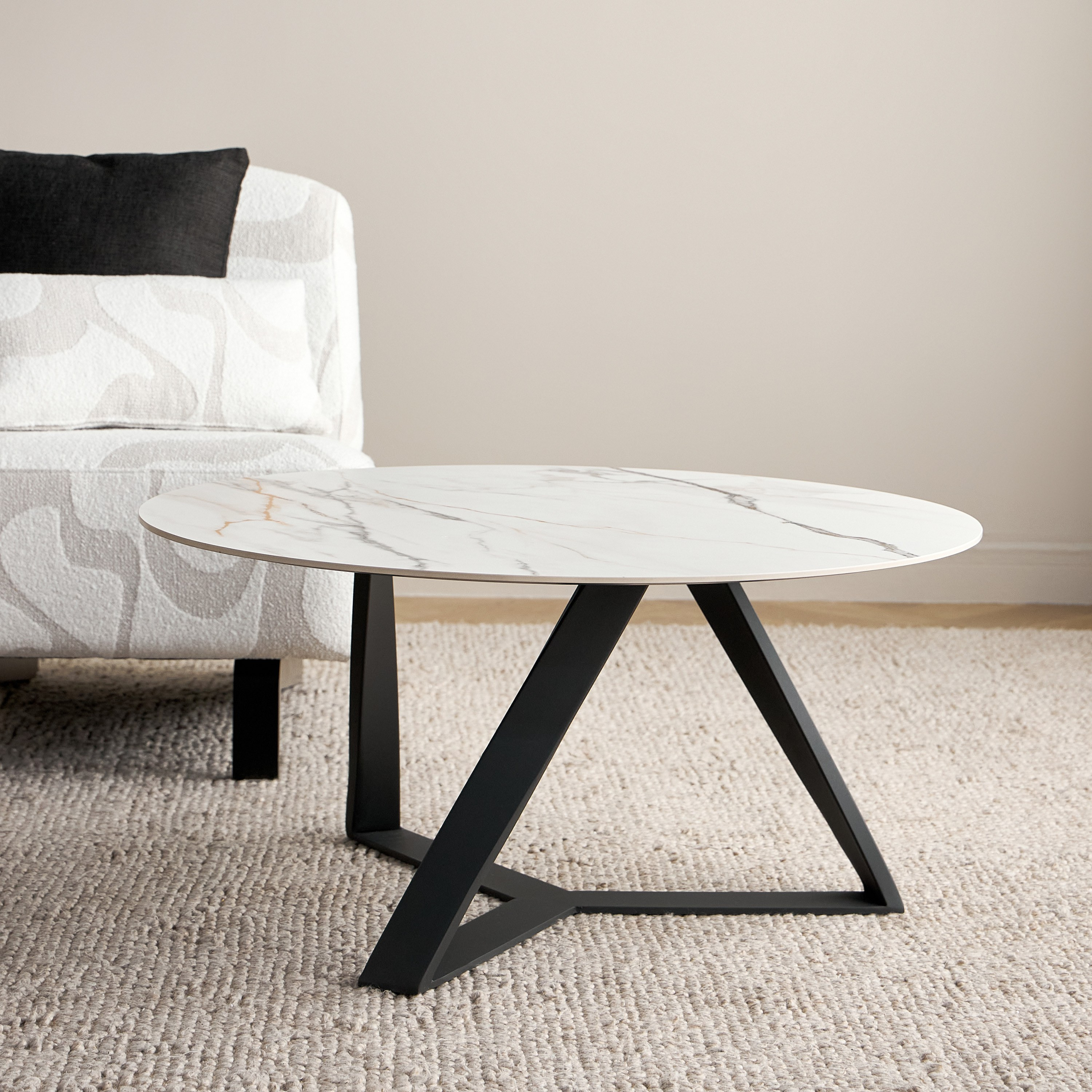 Trieste Ceramic Top Coffee Table