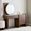 Pebble Dressing Table with Mirror-furniture-bedroom-dressersandmirrors-image-1
