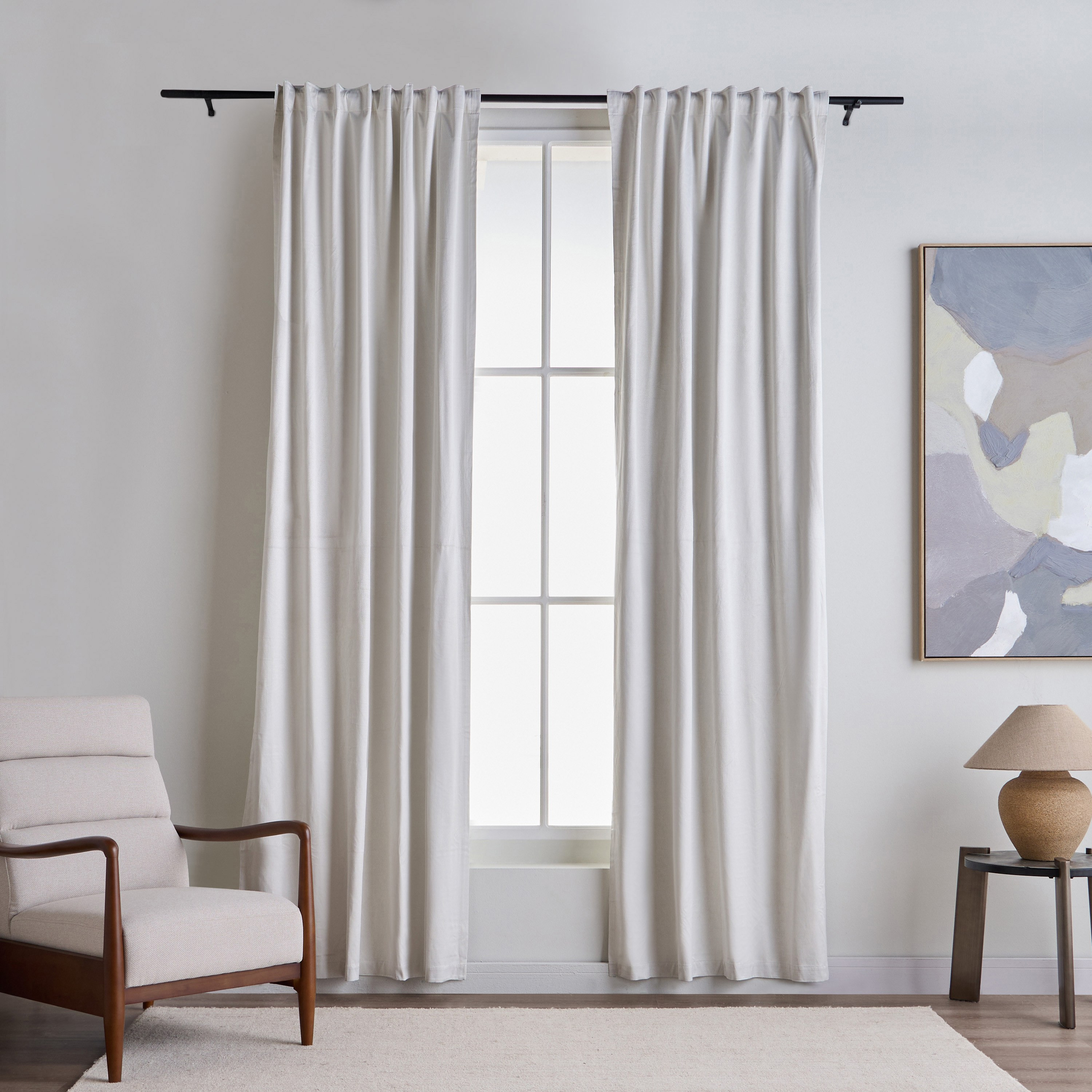 Luciana Blackout Curtain - 135x300 cm-household-windows-curtains-image-1