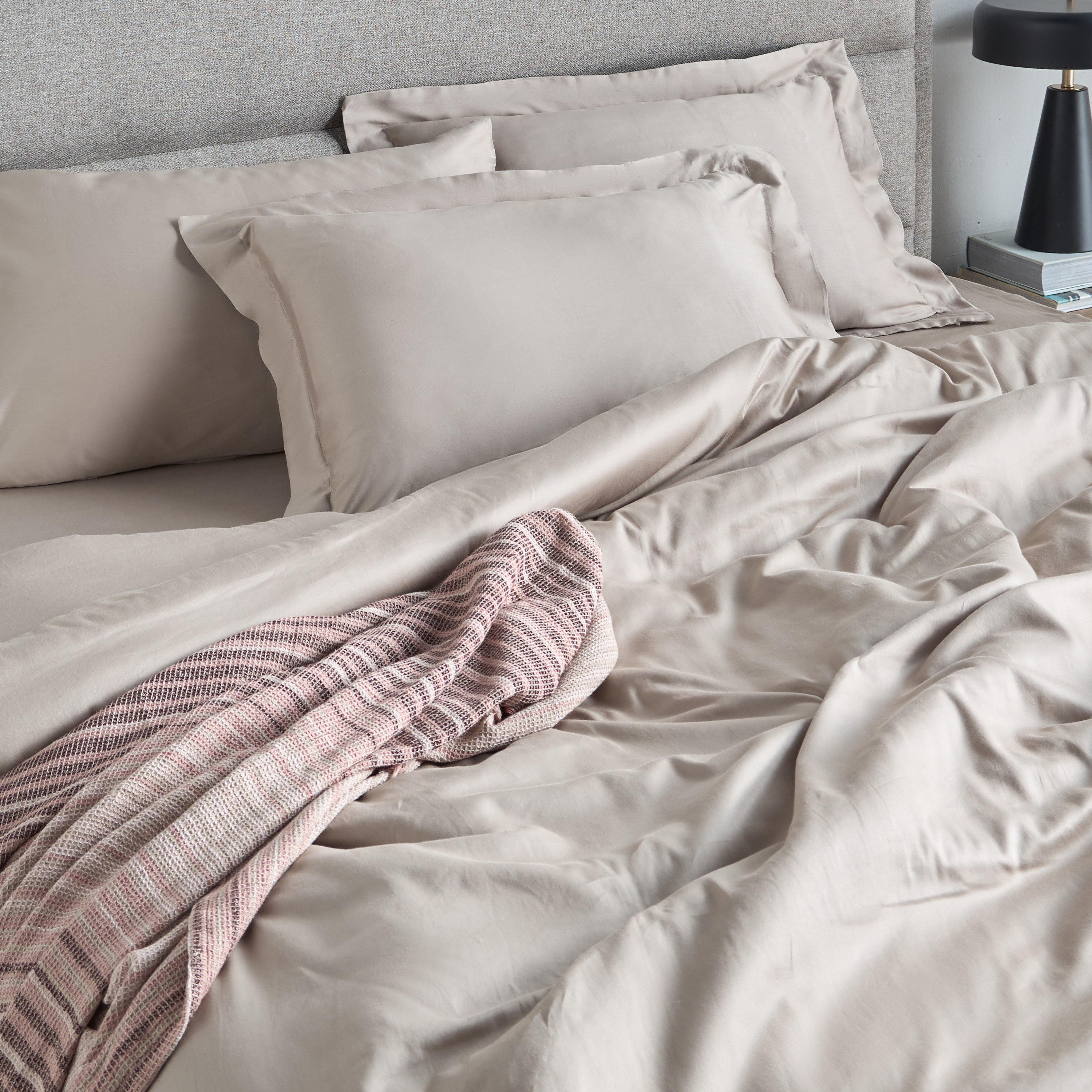 Oasis Cotton 200 Thread Count 3-Piece Super King Comforter Set - 250x260 cm-household-bedding-comfortersandbedspreads-comforters-image-5