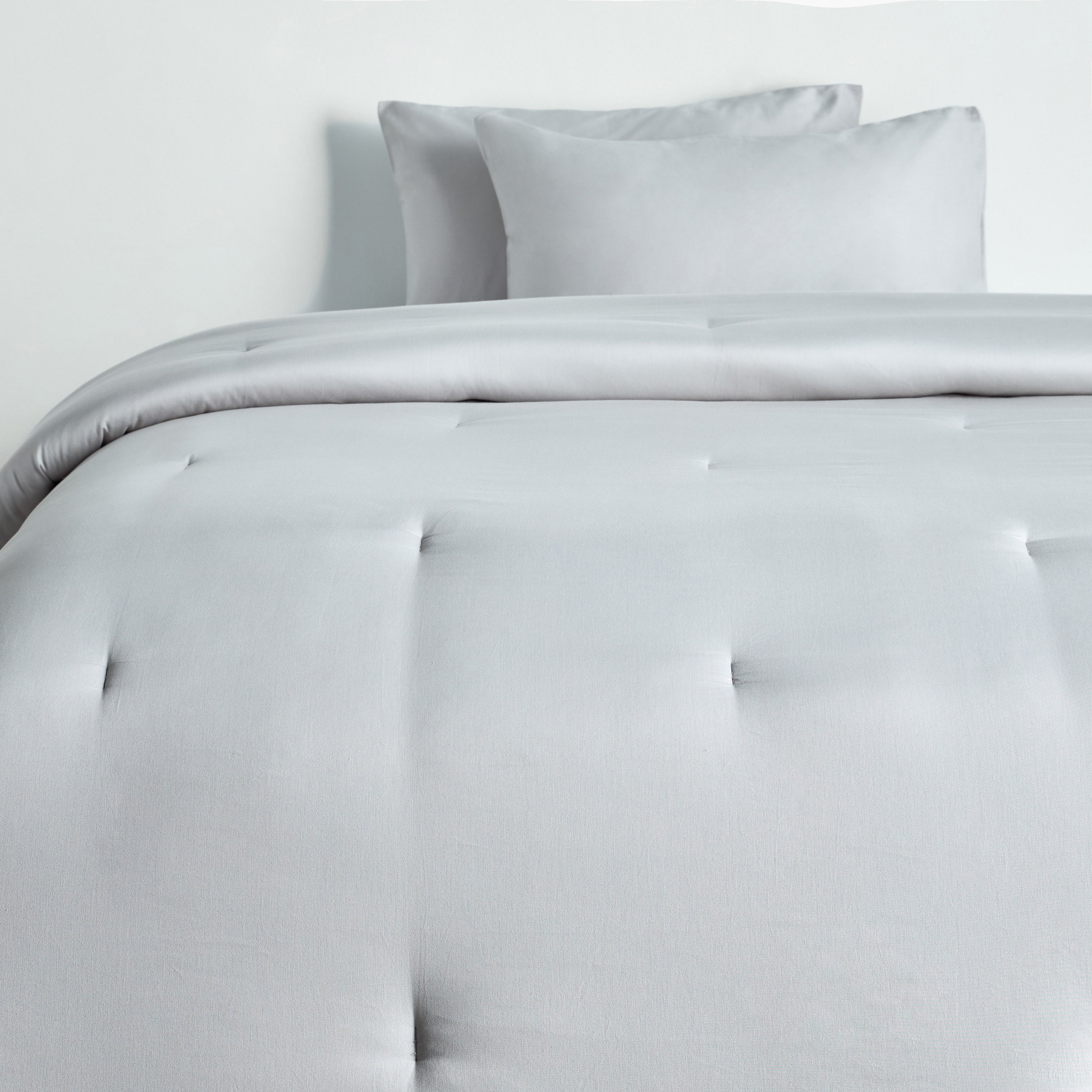 Oasis Cotton 200 Thread Count 3-Piece Super King Comforter Set - 250x260 cm-household-bedding-comfortersandbedspreads-comforters-image-2