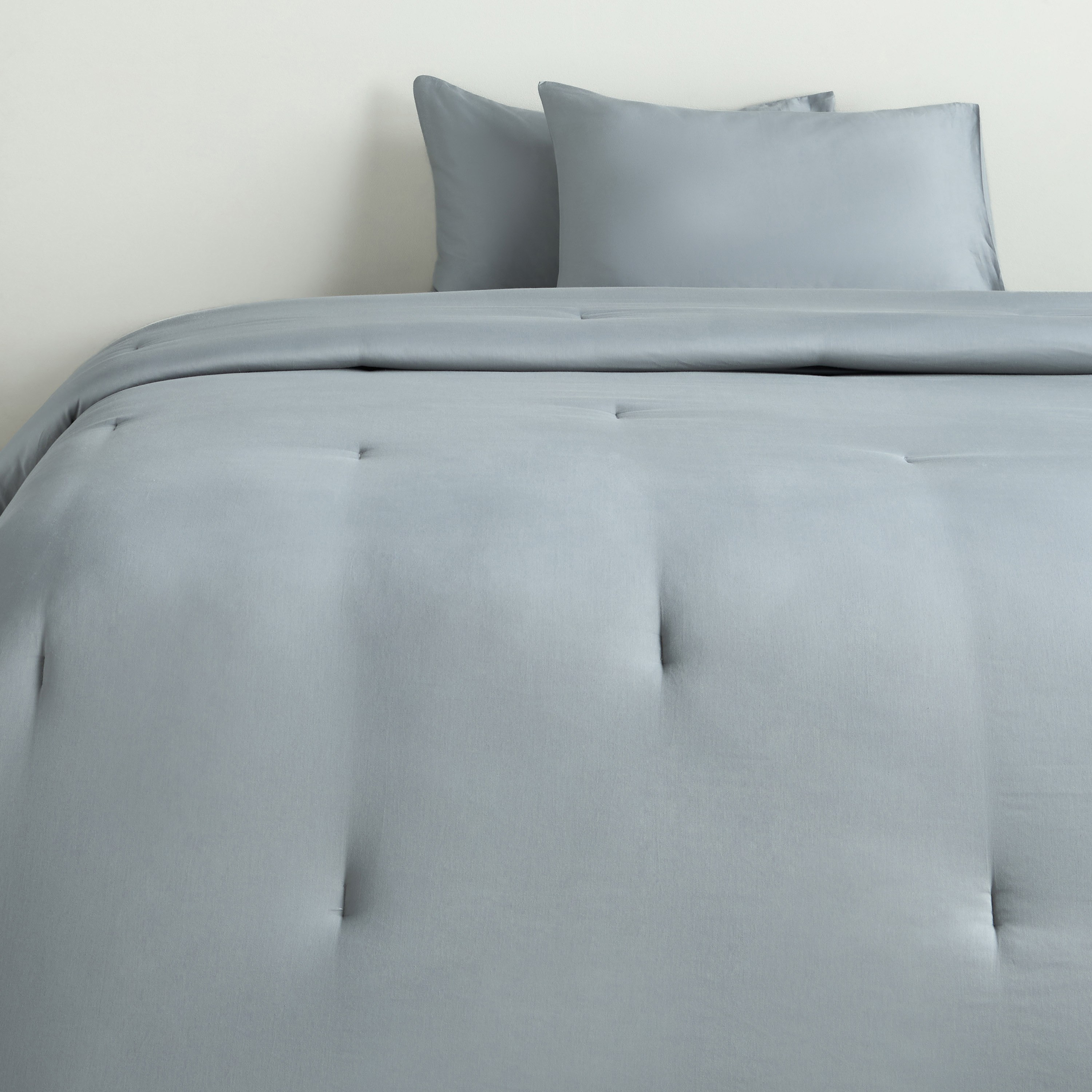 Oasis Cotton 200 Thread Count 3-Piece Super King Comforter Set - 250x260 cm-household-bedding-comfortersandbedspreads-comforters-image-2