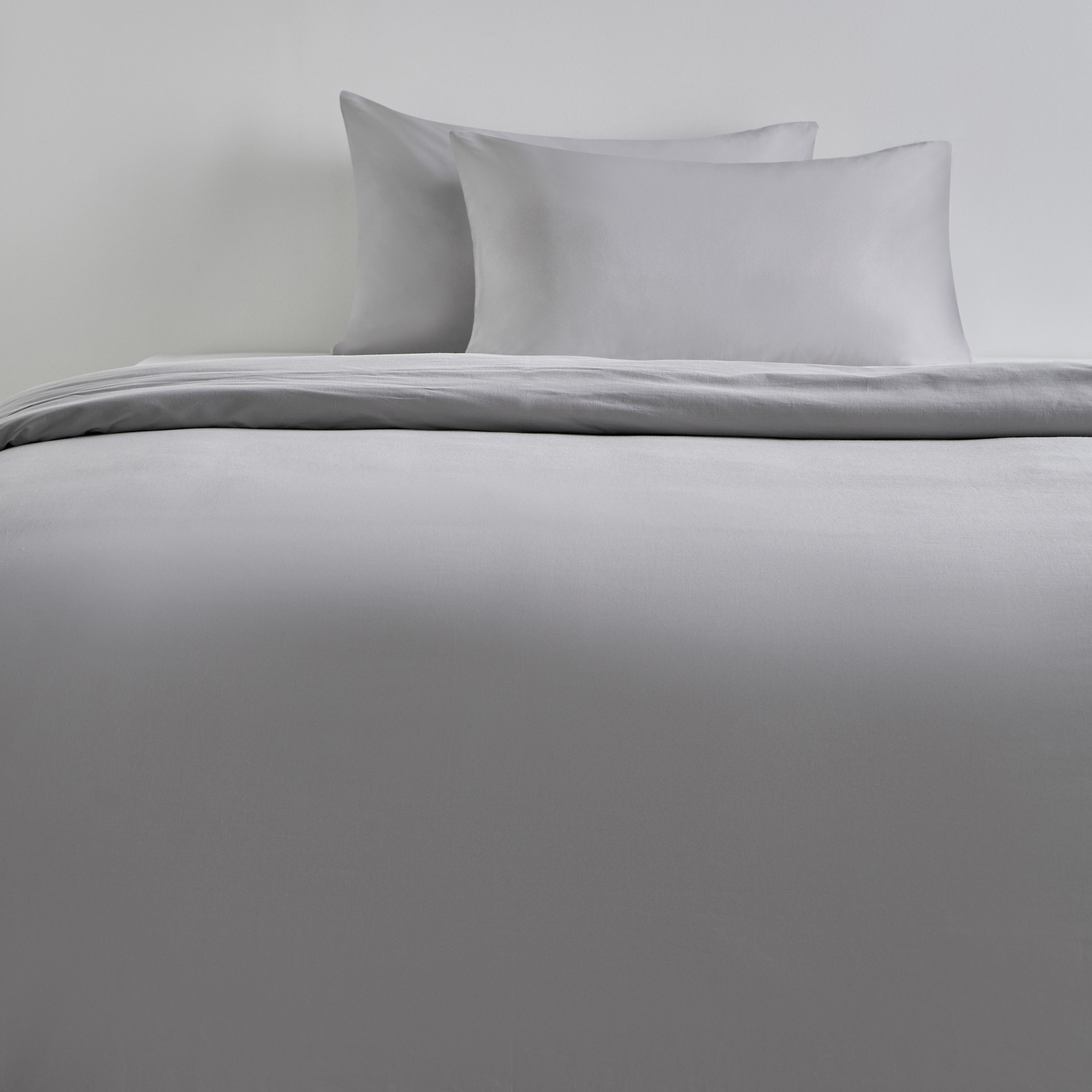 Oasis Cotton Sateen 200 Thread Count 3-Piece King Duvet Cover Set - 220x230 cm-household-bedding-duvetandcovers-duvetcovers-image-2