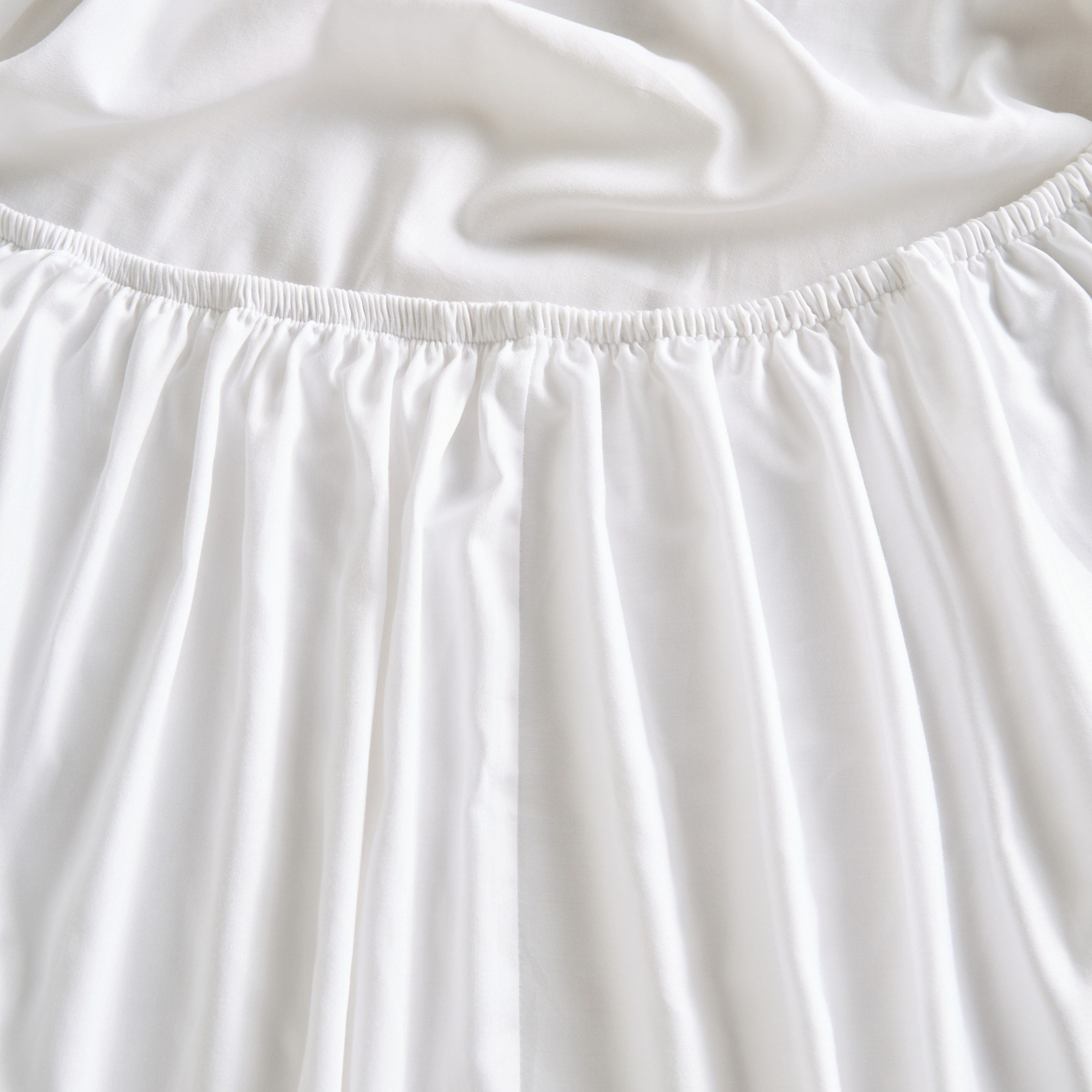 Oasis Cotton Sateen 200 Thread Count Super King Fitted Sheet - 200x205 cm-household-bedding-sheetsandpillowcases-fittedsheets-image-2