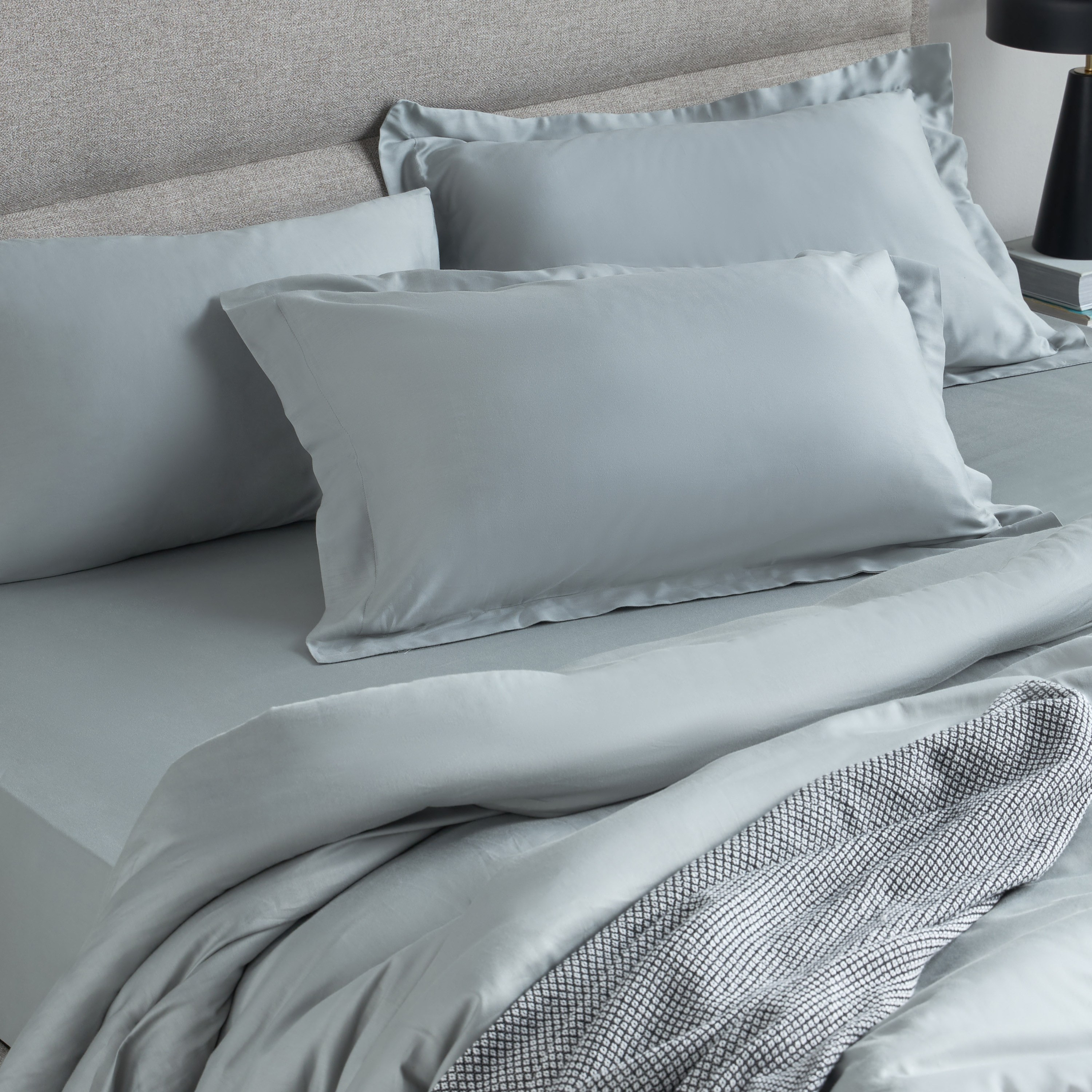 Oasis Cotton Sateen 200 Thread Count 2-Piece Pillowcase Set - 50x75 cm-household-bedding-sheetsandpillowcases-pillowcases-image-4