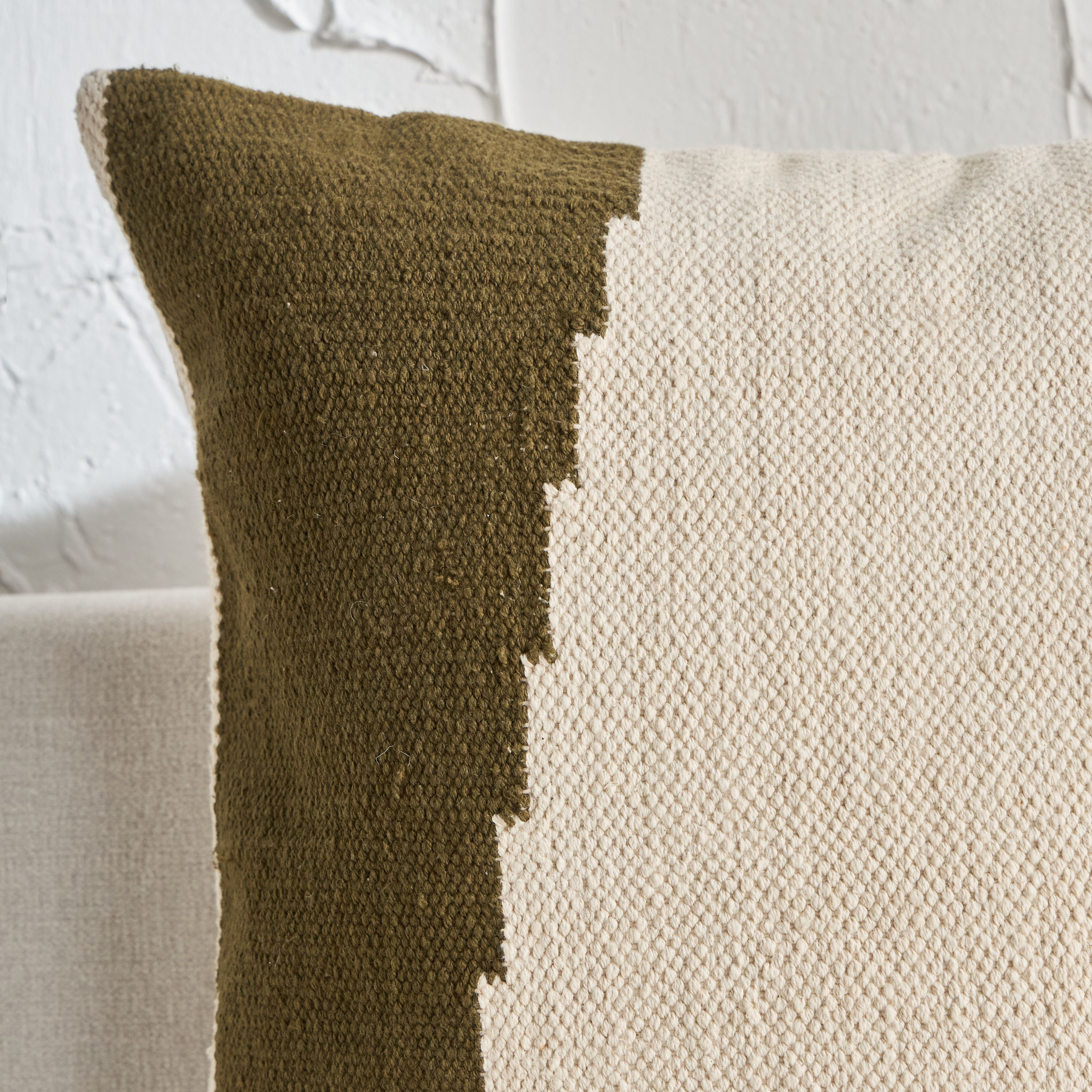 وسادة محشوة منسوجة يدويًا - بولوك - 50x50 سم-household-cushionsandthrows-filledcushions-decorativecushions-image-2