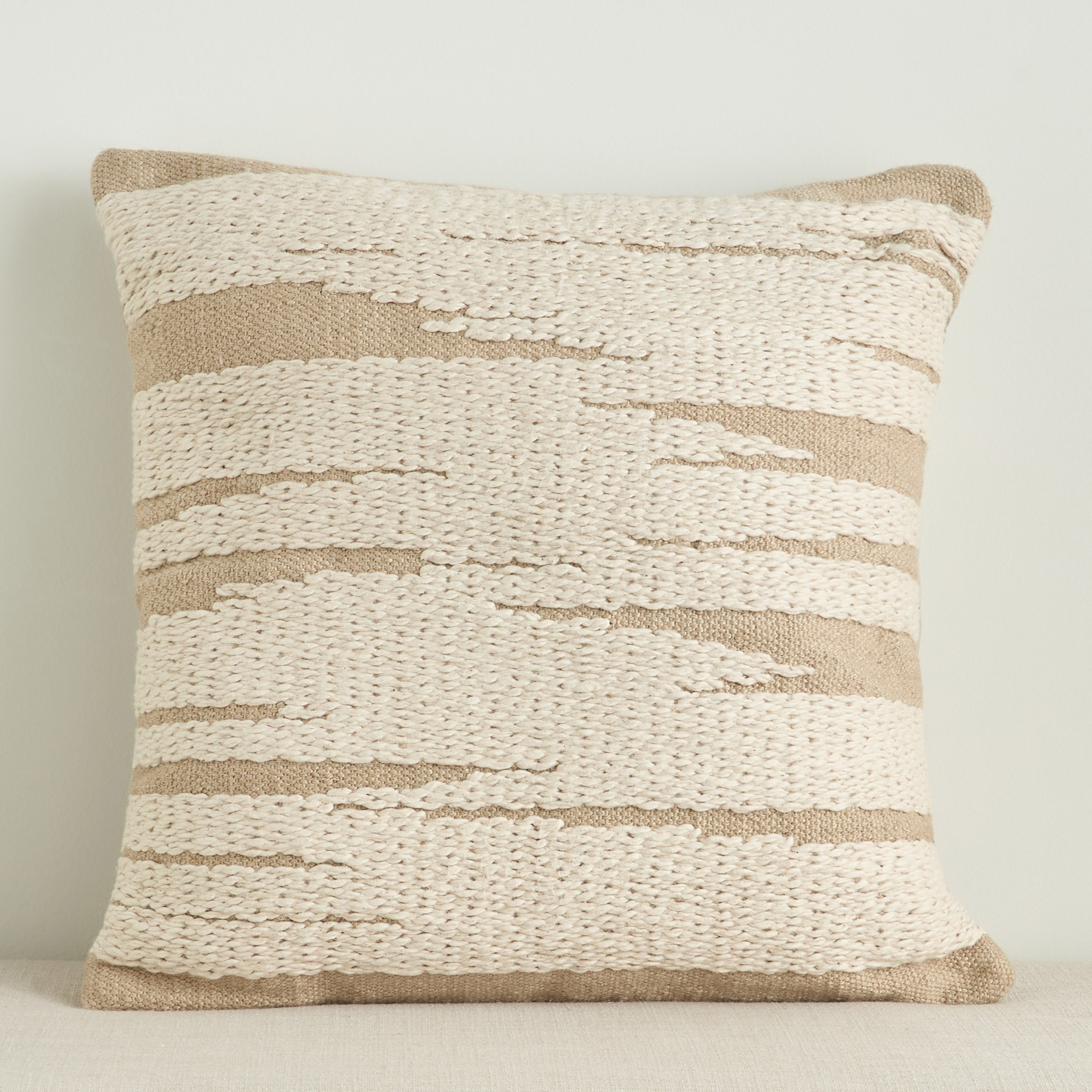 Frances Hill Handwoven Filled Cushion - 50x50 cm-household-cushionsandthrows-filledcushions-decorativecushions-image-1