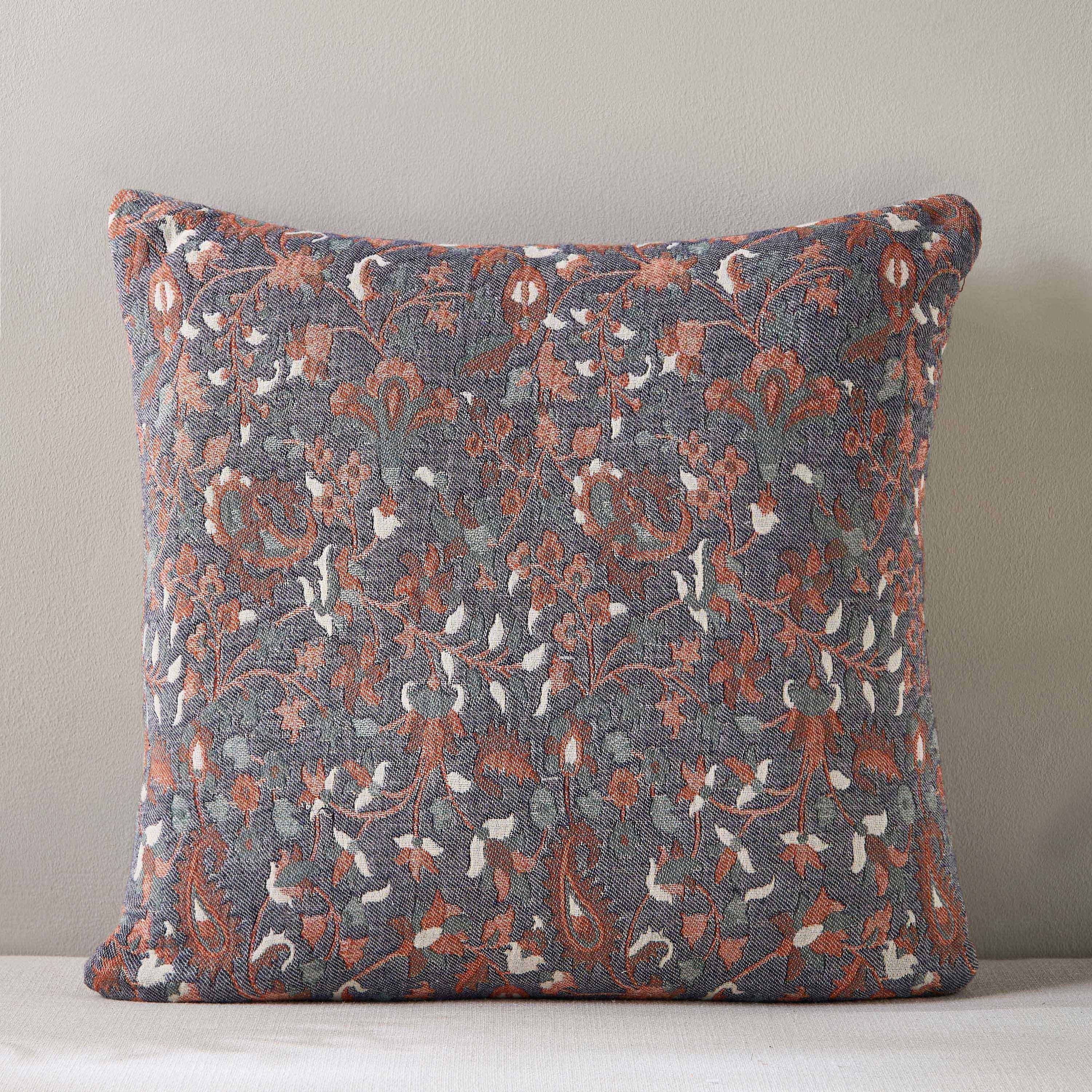 Jamie Jacquard Filled Cushion - 50x50 cm-household-cushionsandthrows-filledcushions-decorativecushions-image-1