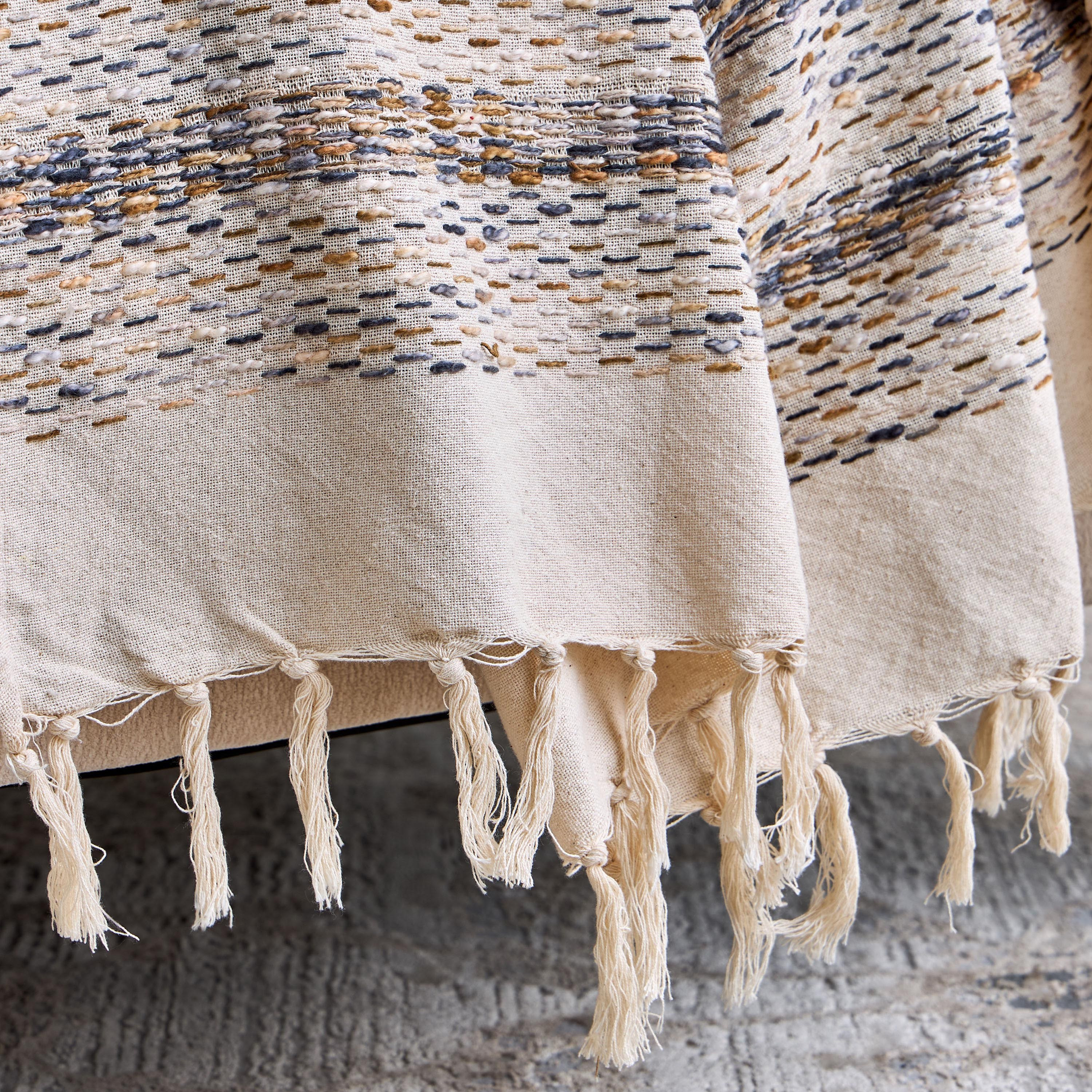 Ruth Cotton Throw - 130x170 cm-household-cushionsandthrows-throwsandblankets-throws-image-3
