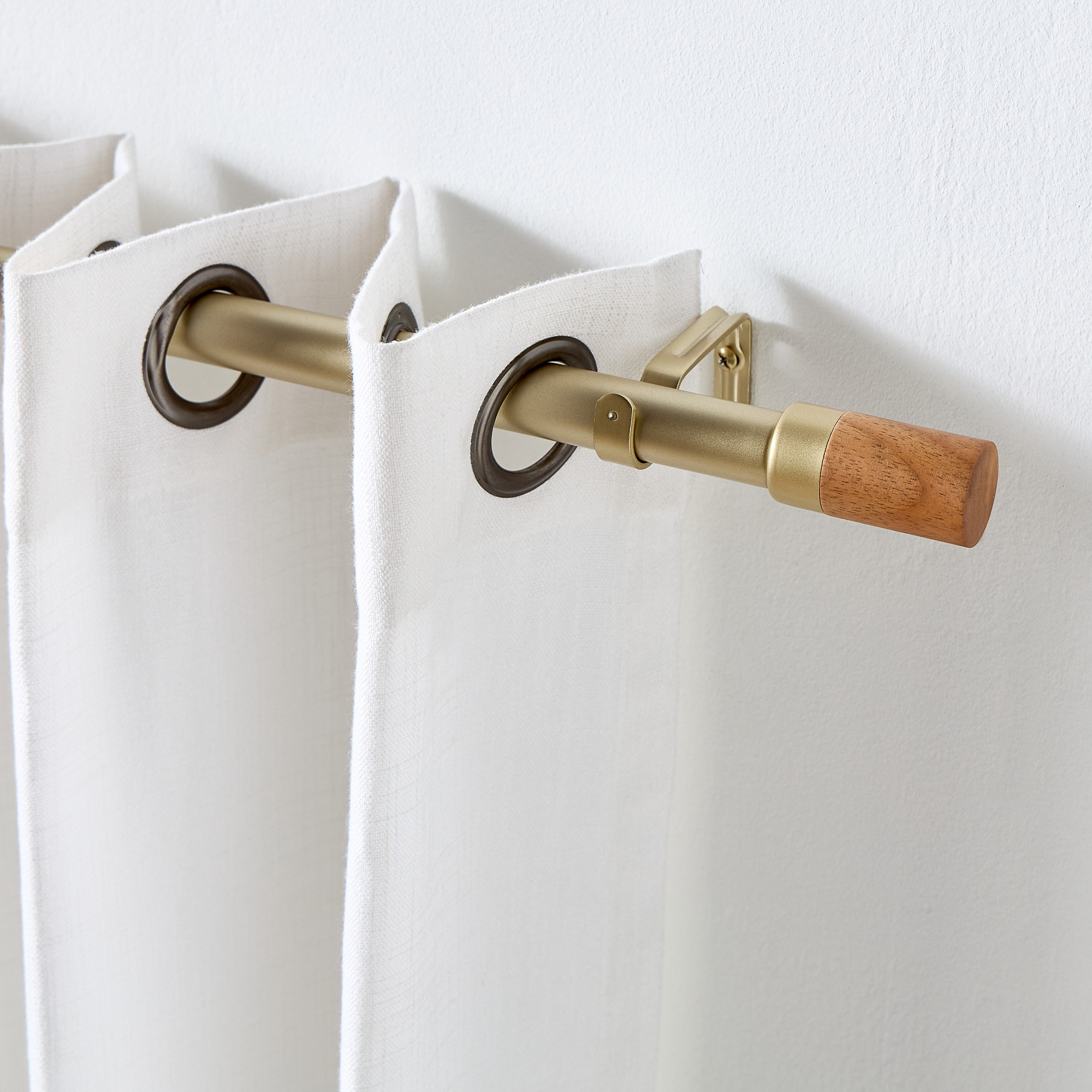 Denver Extendable Single Curtain Rod - 107-305 cm-household-windows-curtainrodsandaccessories-curtainrods-image-1