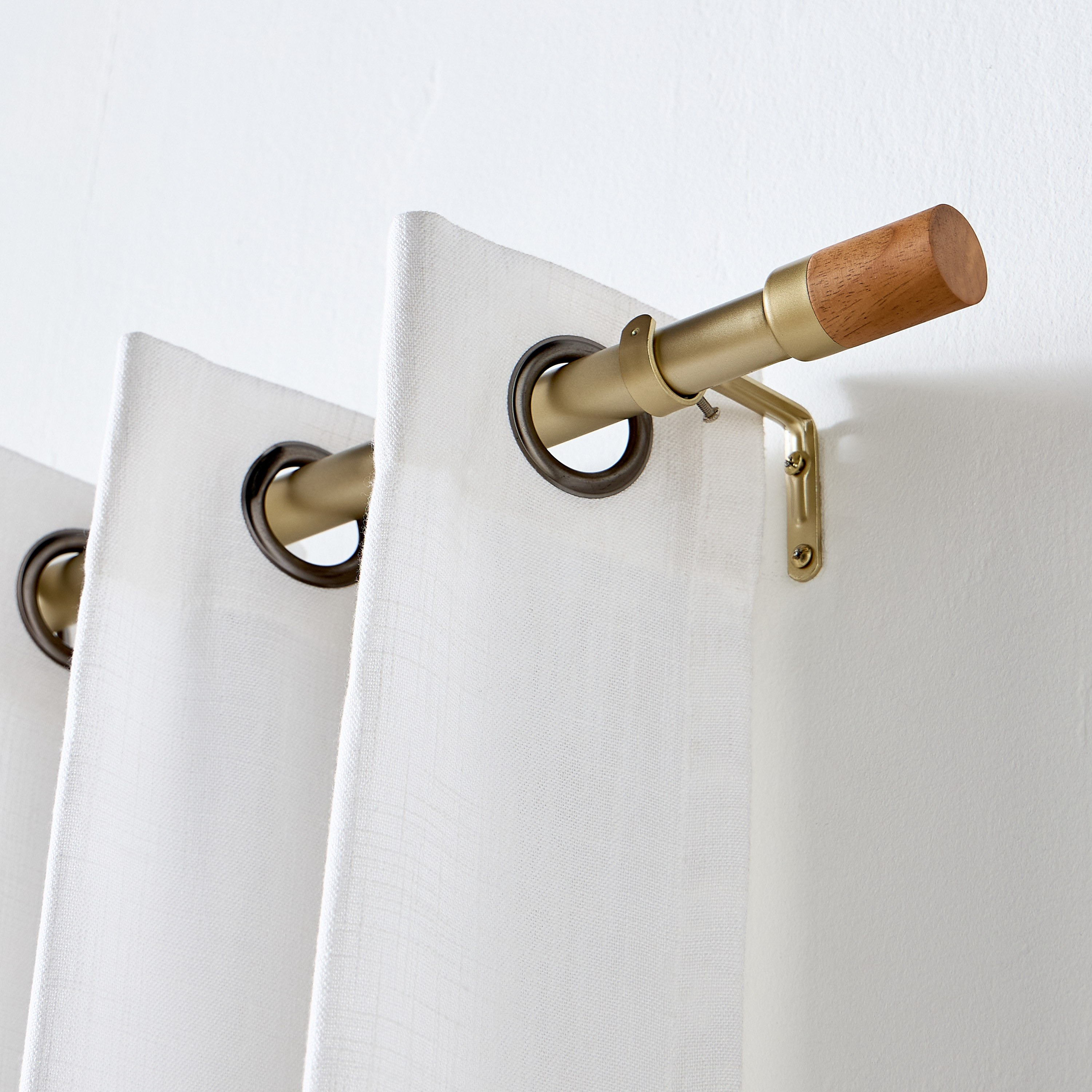 Denver Extendable Single Curtain Rod - 107-305 cm-household-windows-curtainrodsandaccessories-curtainrods-image-2