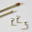 قضبان ستائر فردي قابل للتمدّد - دنفر- 107-305 سم-household-windows-curtainrodsandaccessories-curtainrods-image-1