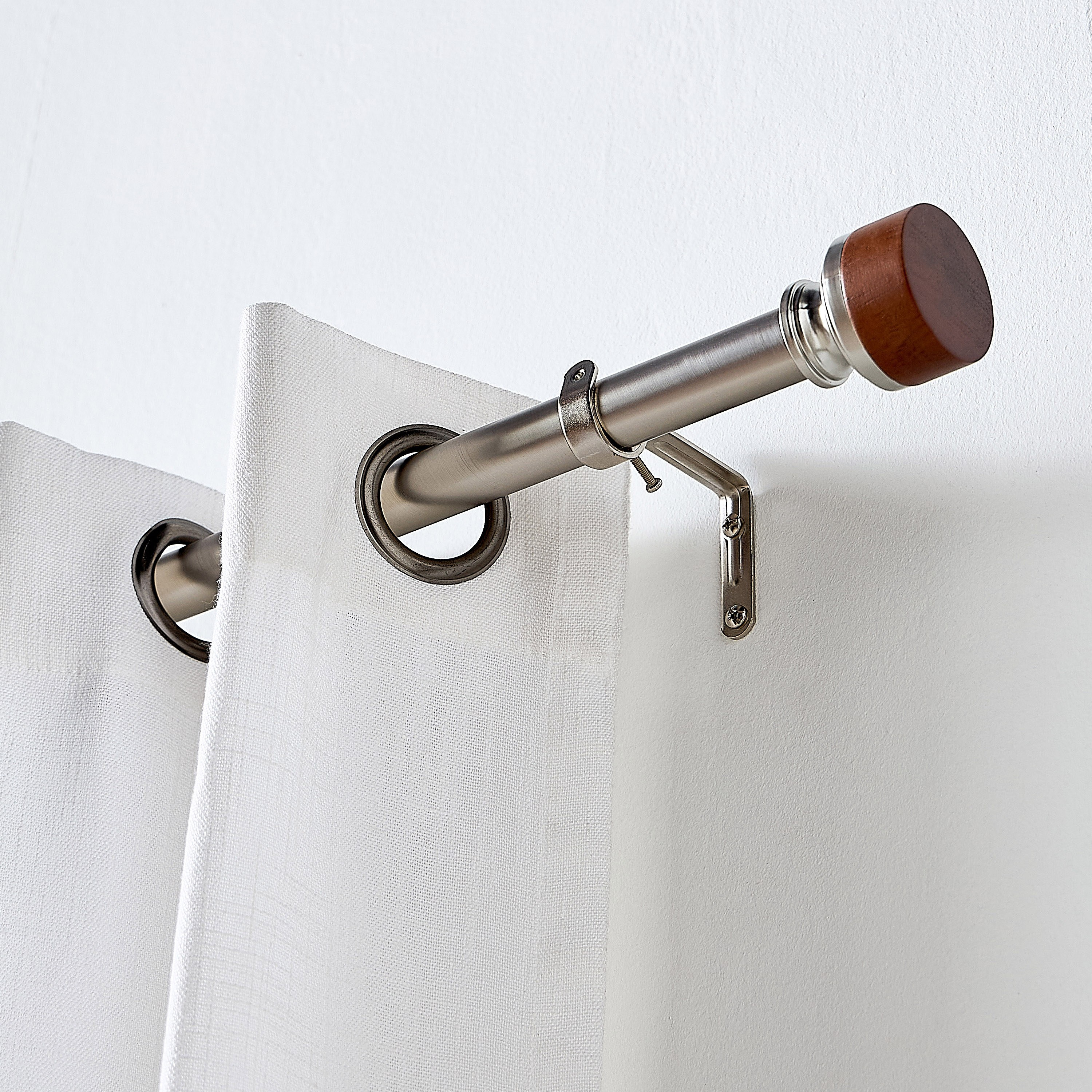 Elliot Extendable Single Curtain Rod - 107-305 cm-household-windows-curtainrodsandaccessories-curtainrods-image-2