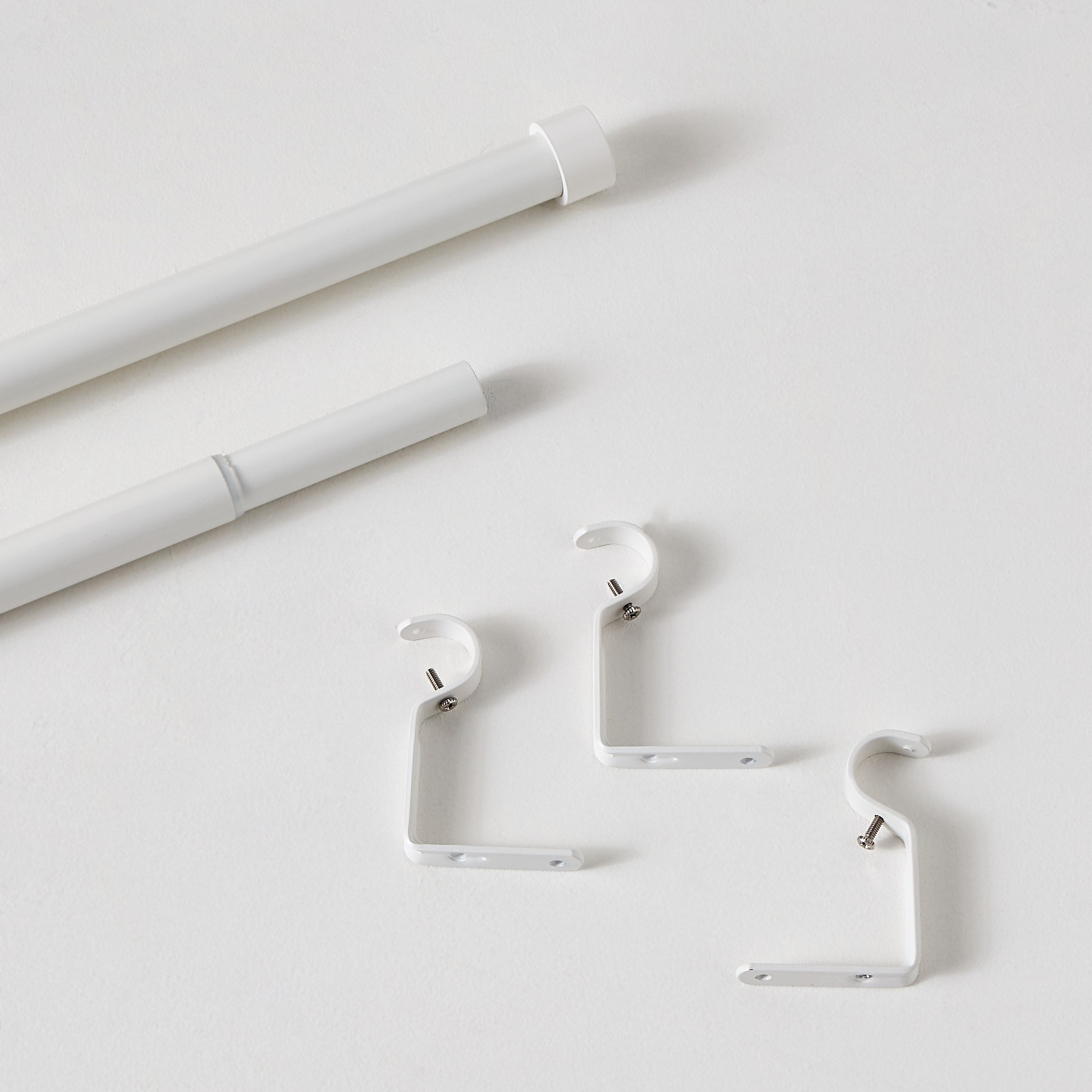 Endcap Extendable Single Curtain Rod - 107-305 cm-household-windows-curtainrodsandaccessories-curtainrods-image-3