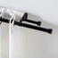 Endcap Extendable Double Curtain Rod - 107-305 cm-household-windows-curtainrodsandaccessories-curtainrods-image-1