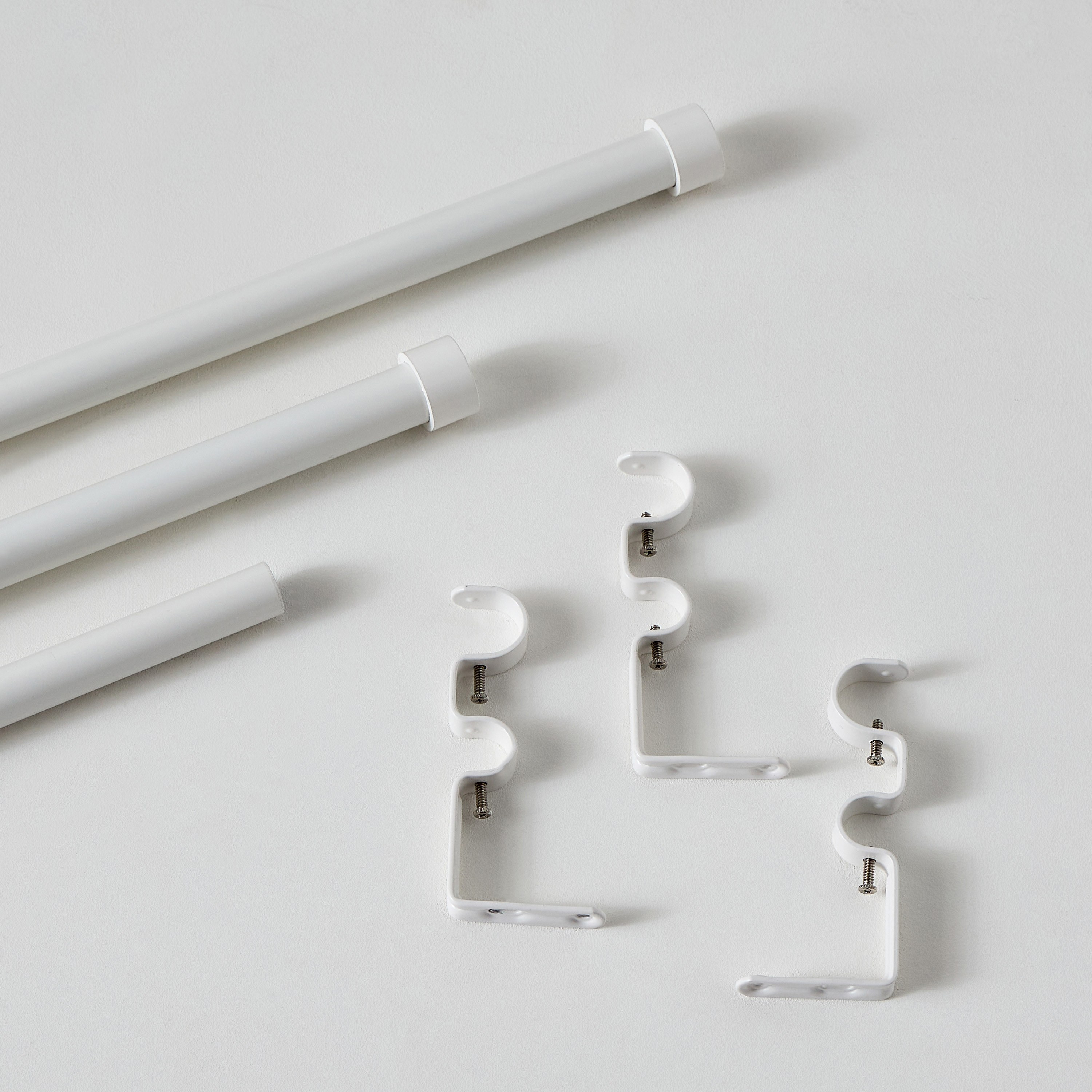 Endcap Extendable Double Curtain Rod - 107-305 cm-household-windows-curtainrodsandaccessories-curtainrods-image-3