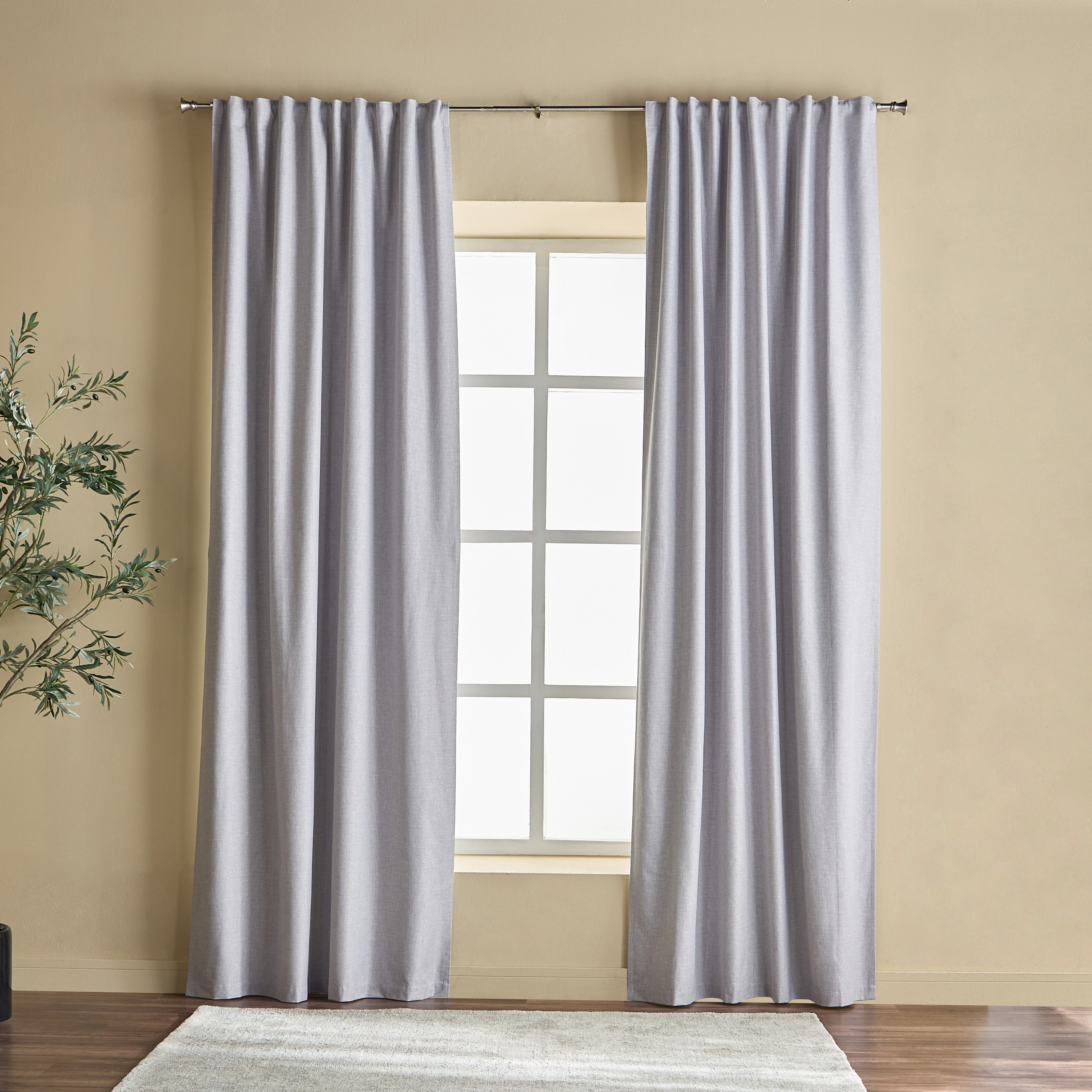 Kiana 2-Piece Blackout Curtain Set - 135x300 cm-household-windows-curtains-image-1