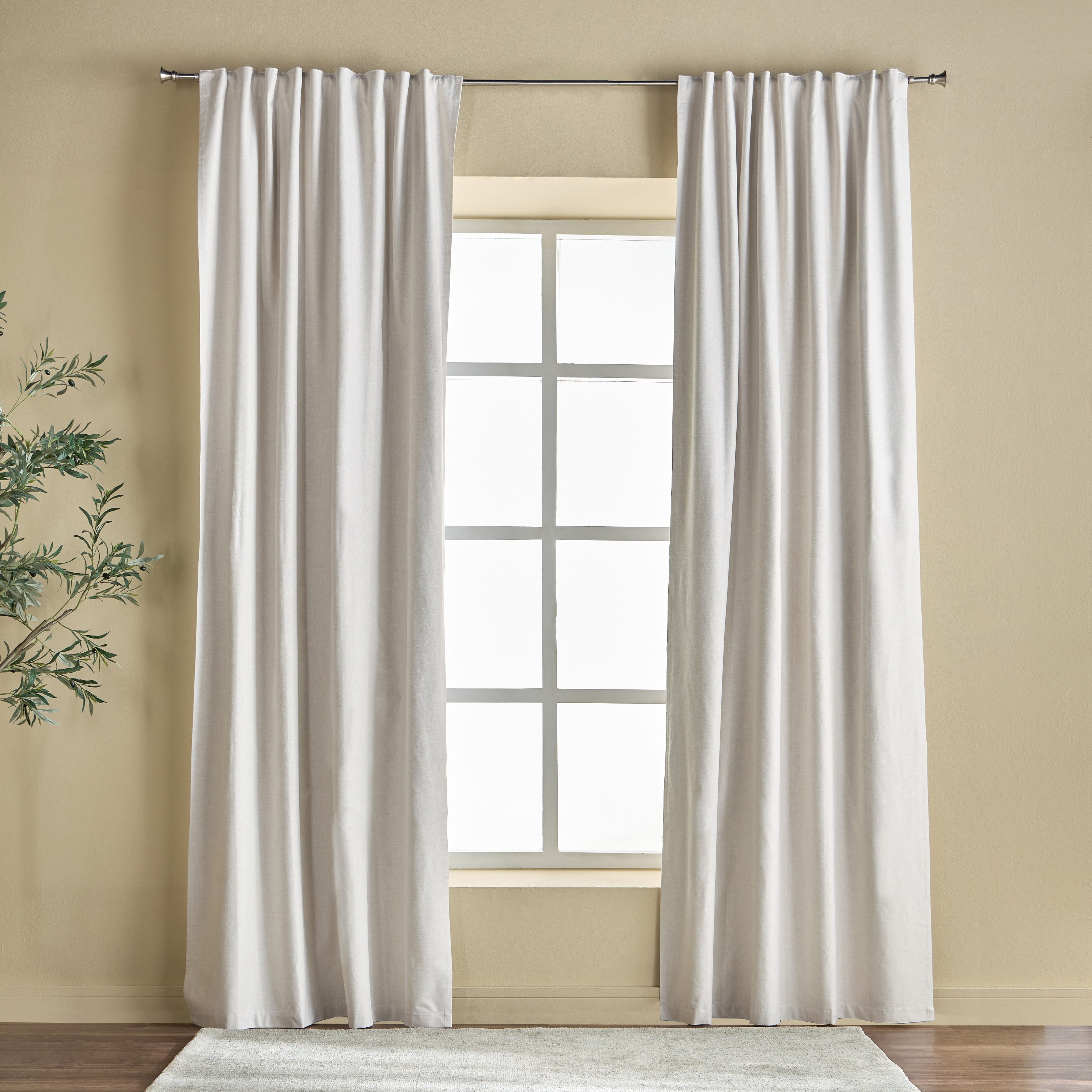 Kiana 2-Piece Blackout Curtain Set - 135x300 cm-household-windows-curtains-image-1