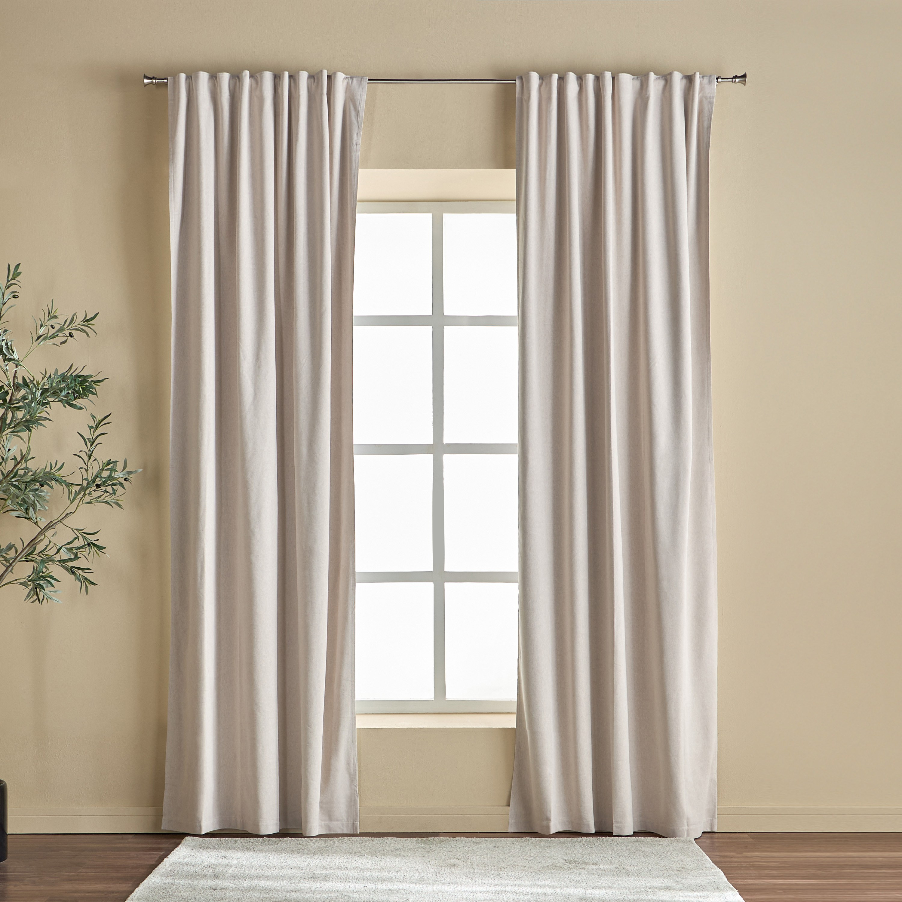 Katelyn 2-Piece Blackout Curtain Set - 135x300 cm-household-windows-curtains-image-1