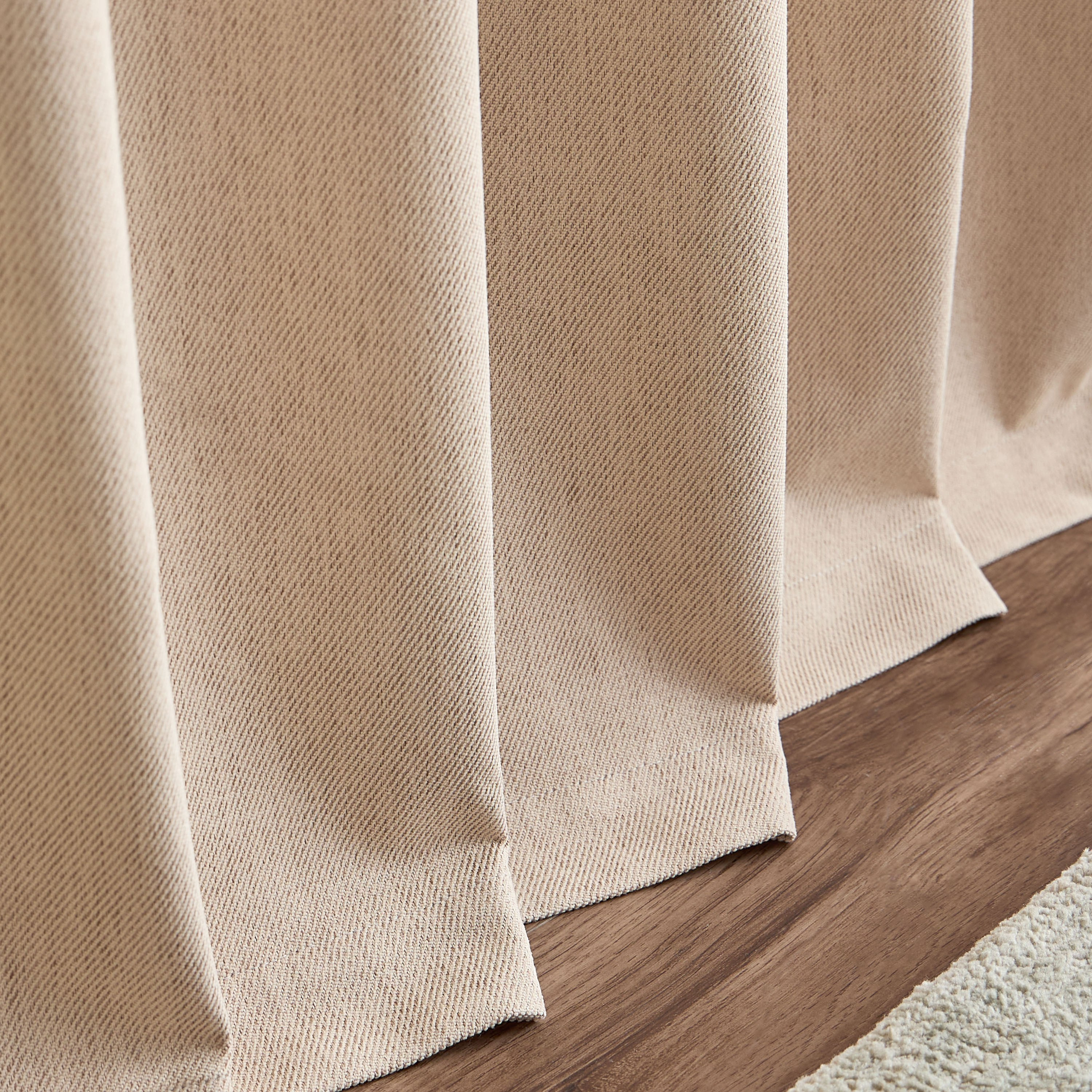 Amora 2-Piece Blackout Curtain Set - 135x300 cm-household-windows-curtains-image-2