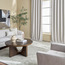 طقم ستائر معتمة قطعتين - أمورا - 135x240 سم-household-windows-curtains-image-1