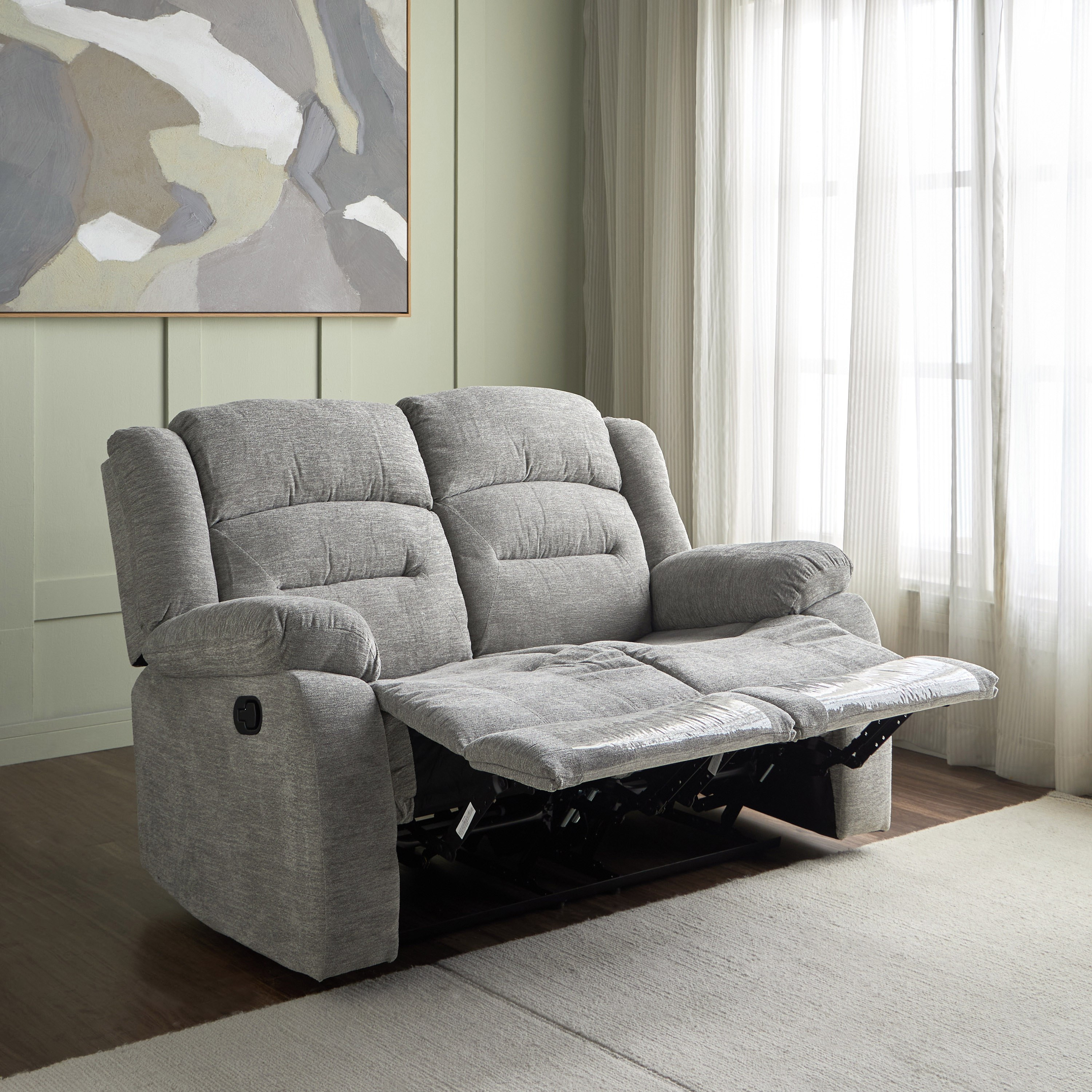 كنبة استرخاء قماش مقعدين - ستاثام-furniture-sofaandseating-recliners-image-4