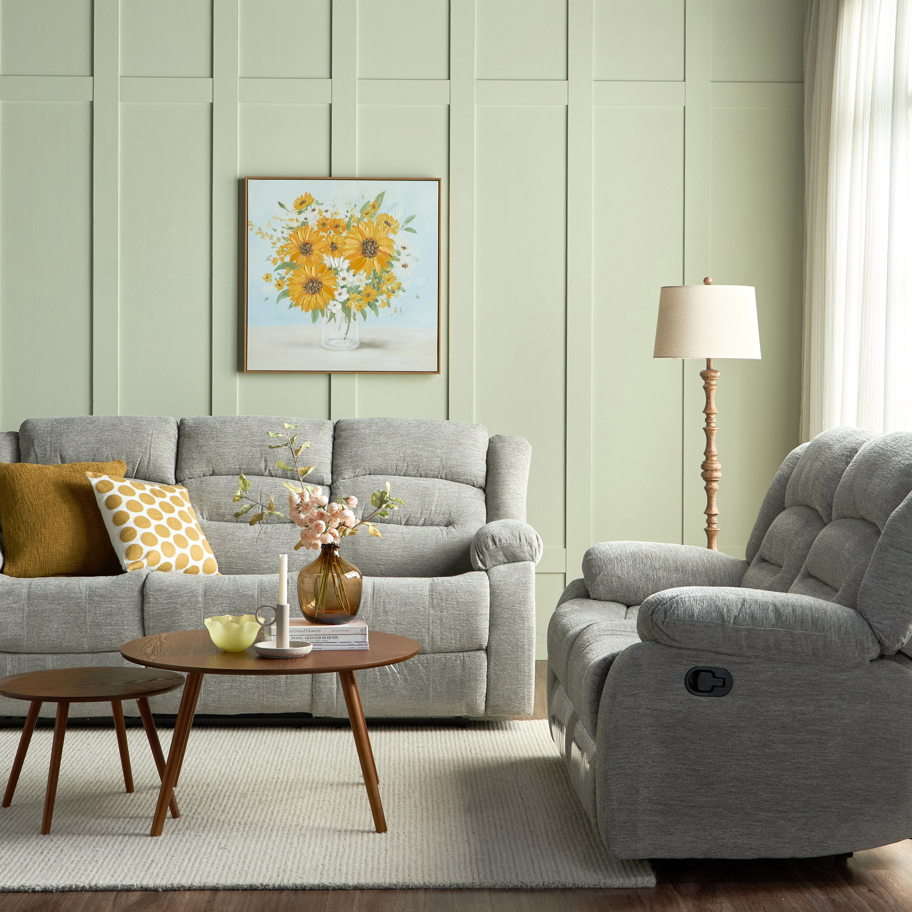 كنبة استرخاء قماش مقعدين - ستاثام-furniture-sofaandseating-recliners-image-9