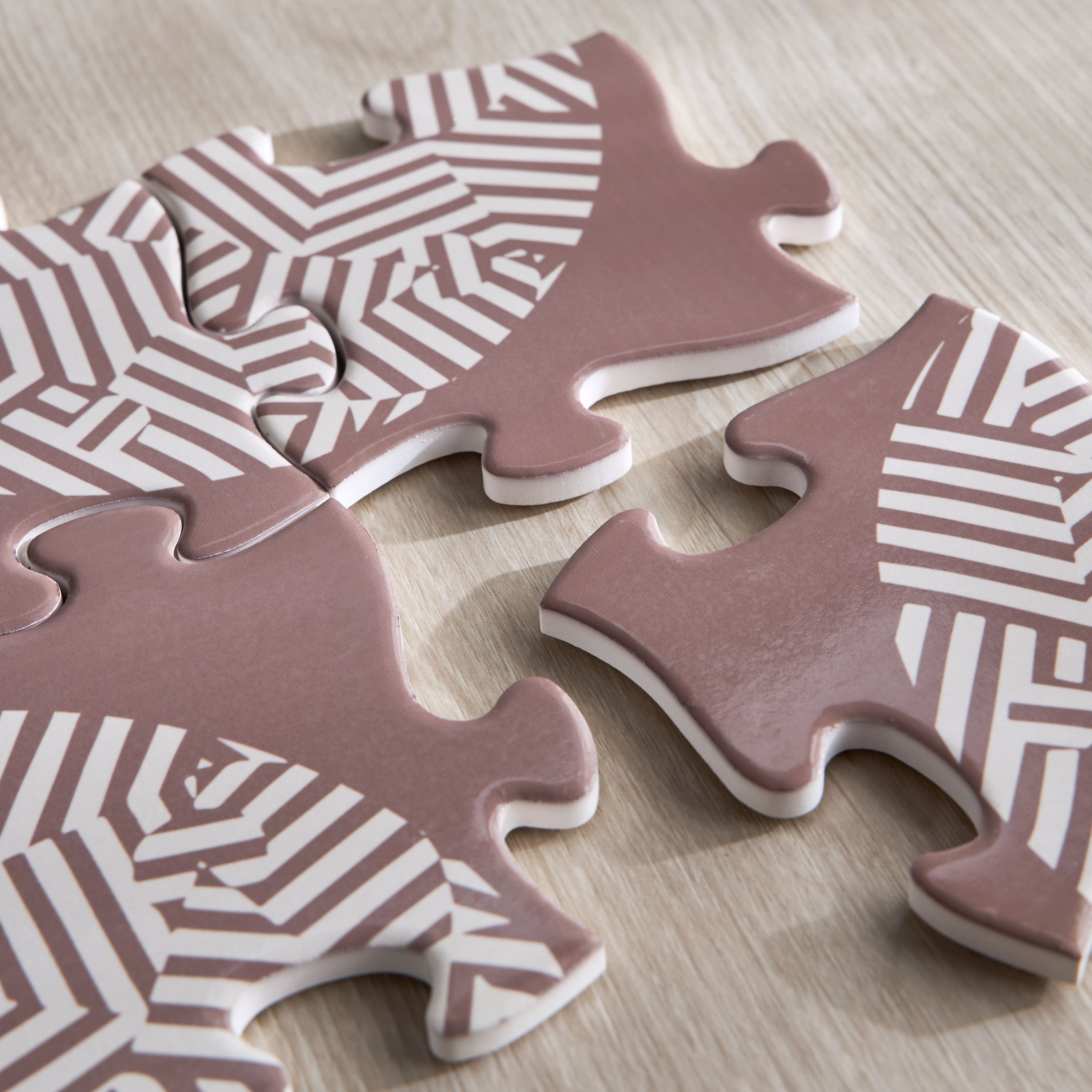 Cubism 4-Piece Coaster Set - 11x11 cm-household-dining-tablelinen-napkinsandaccessories-image-3