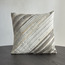 Marfa Hide Leather Woven Filled Cushion - 50x50 cm-household-cushionsandthrows-filledcushions-decorativecushions-image-1