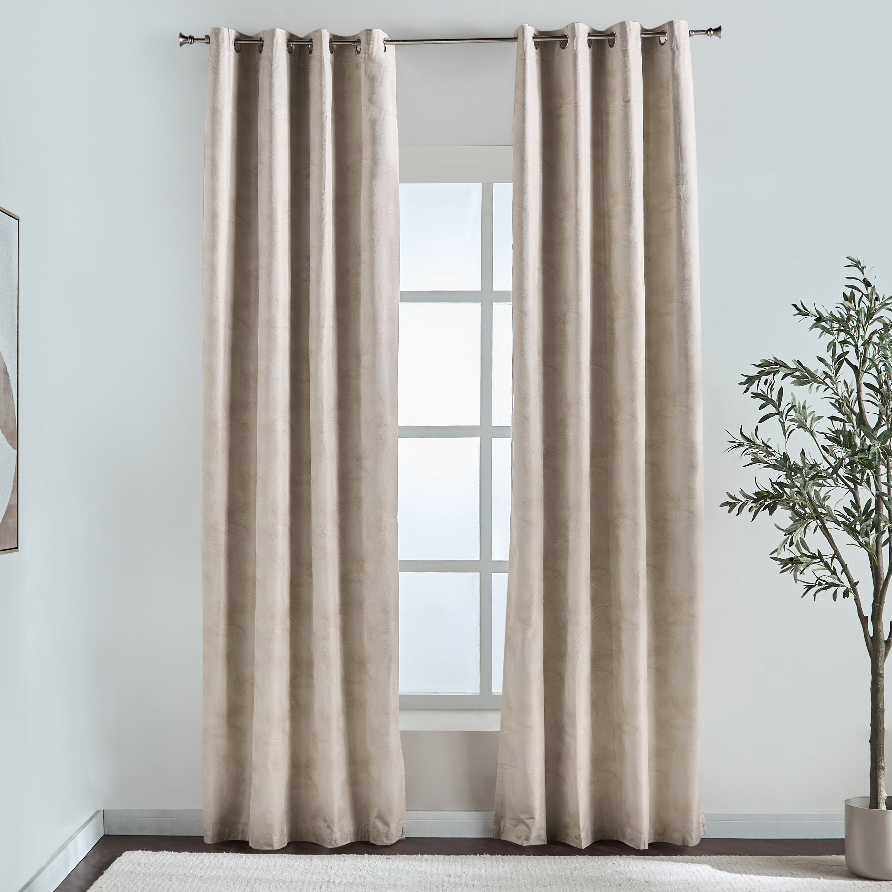 Khloe 2-Piece Blackout Curtain Set - 135x300 cm-household-windows-curtains-image-1