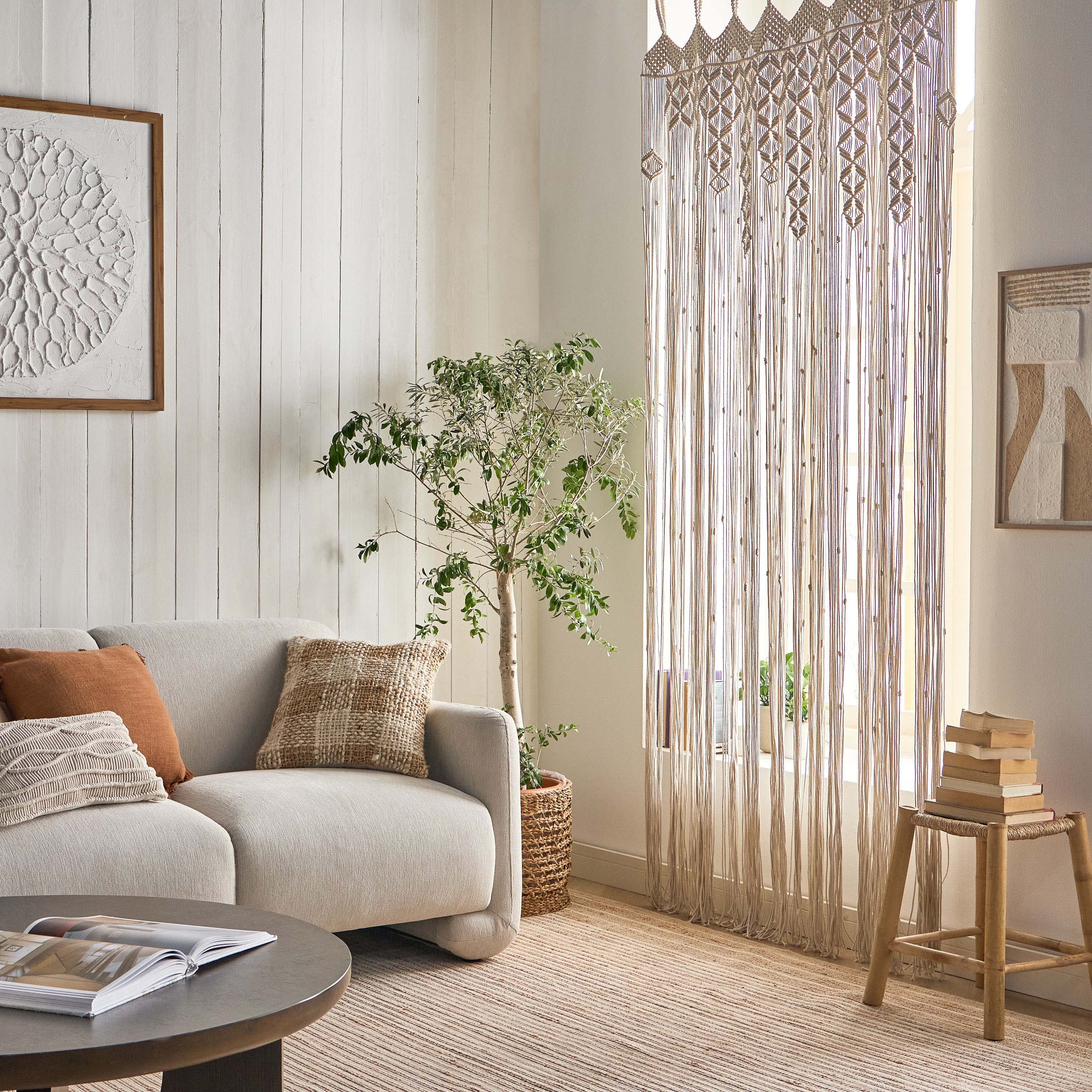 Macrame Curtain - 110x215 cm-household-windows-curtains-image-4