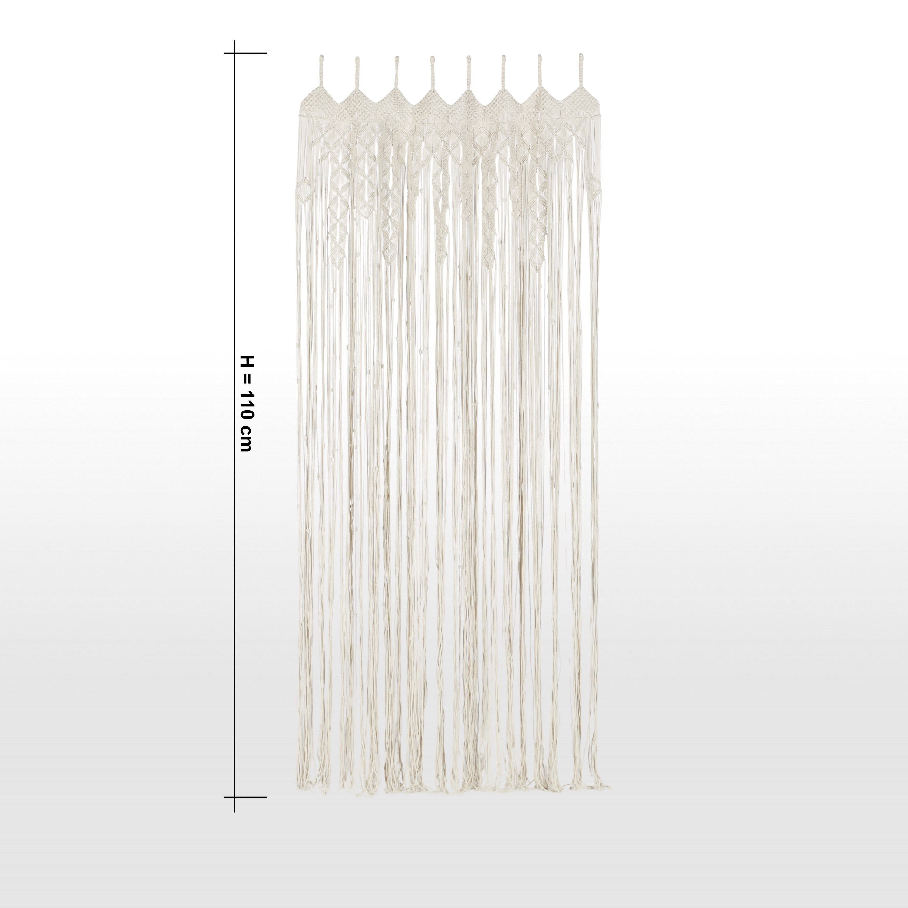 Macrame Curtain - 110x215 cm-household-windows-curtains-image-5