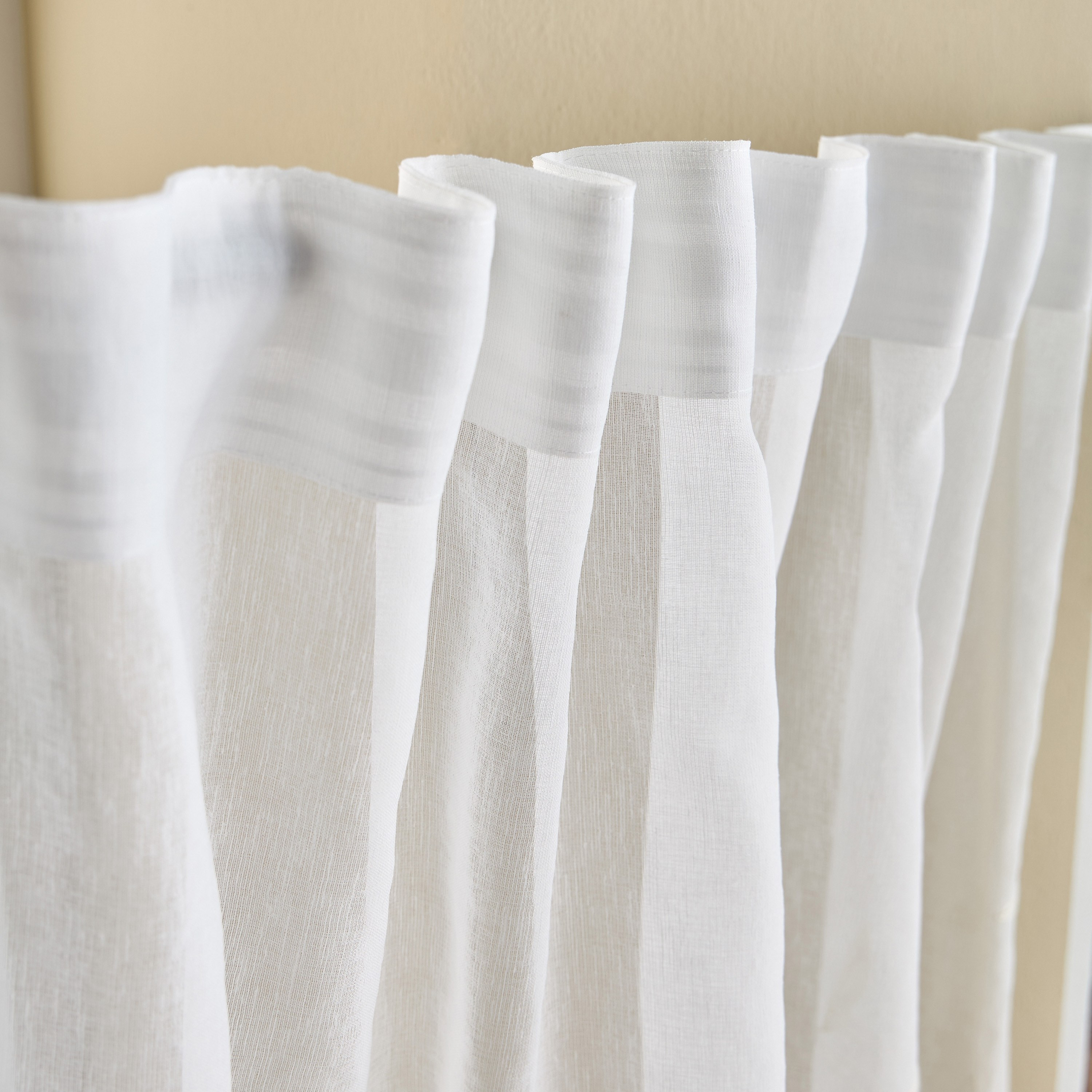 طقم ستائر شفافة من قطعتين - أوديسا - 135x290 سم-household-windows-curtains-image-3