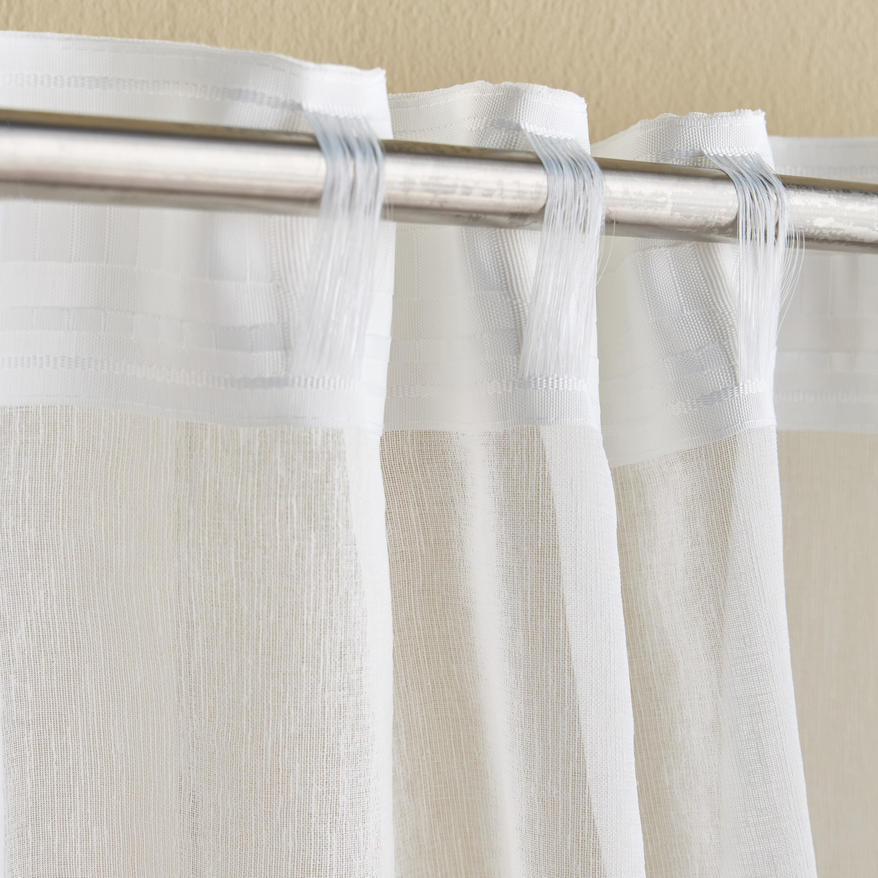 طقم ستائر شفافة من قطعتين - أوديسا - 135x290 سم-household-windows-curtains-image-4