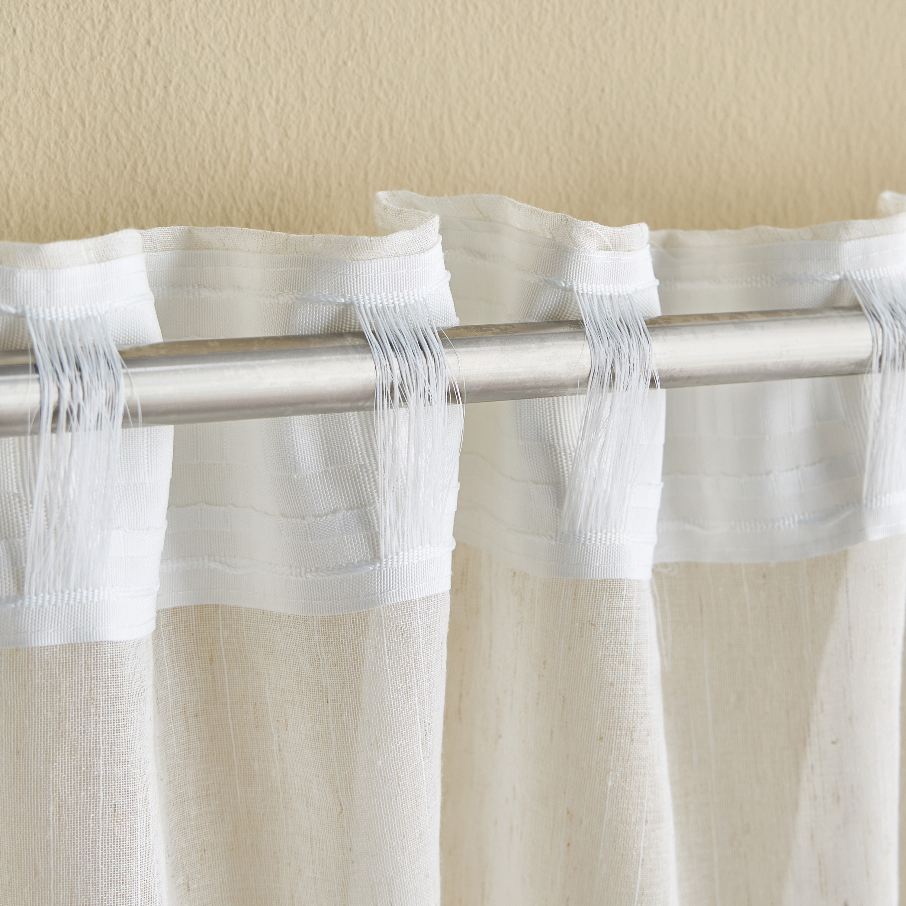 طقم ستائر شفافة قطعتين - ميجان - 140x295 سم-household-windows-curtains-image-4