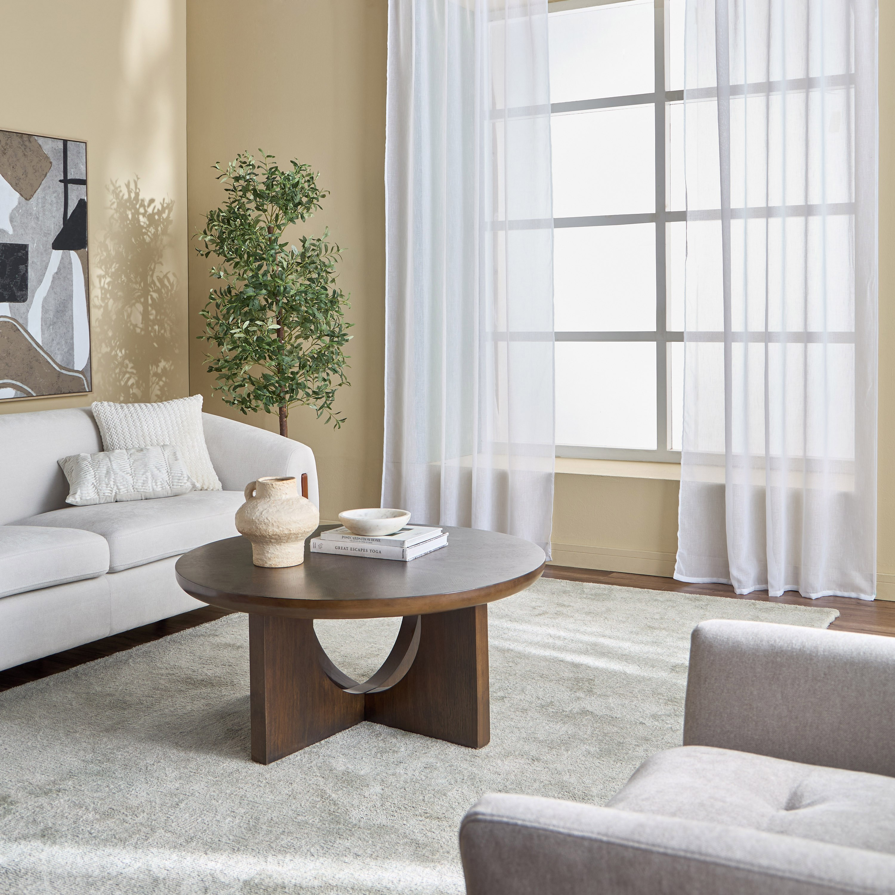 Emma 2-Piece Sheer Curtain Set - 140x295 cm-household-windows-curtains-image-5