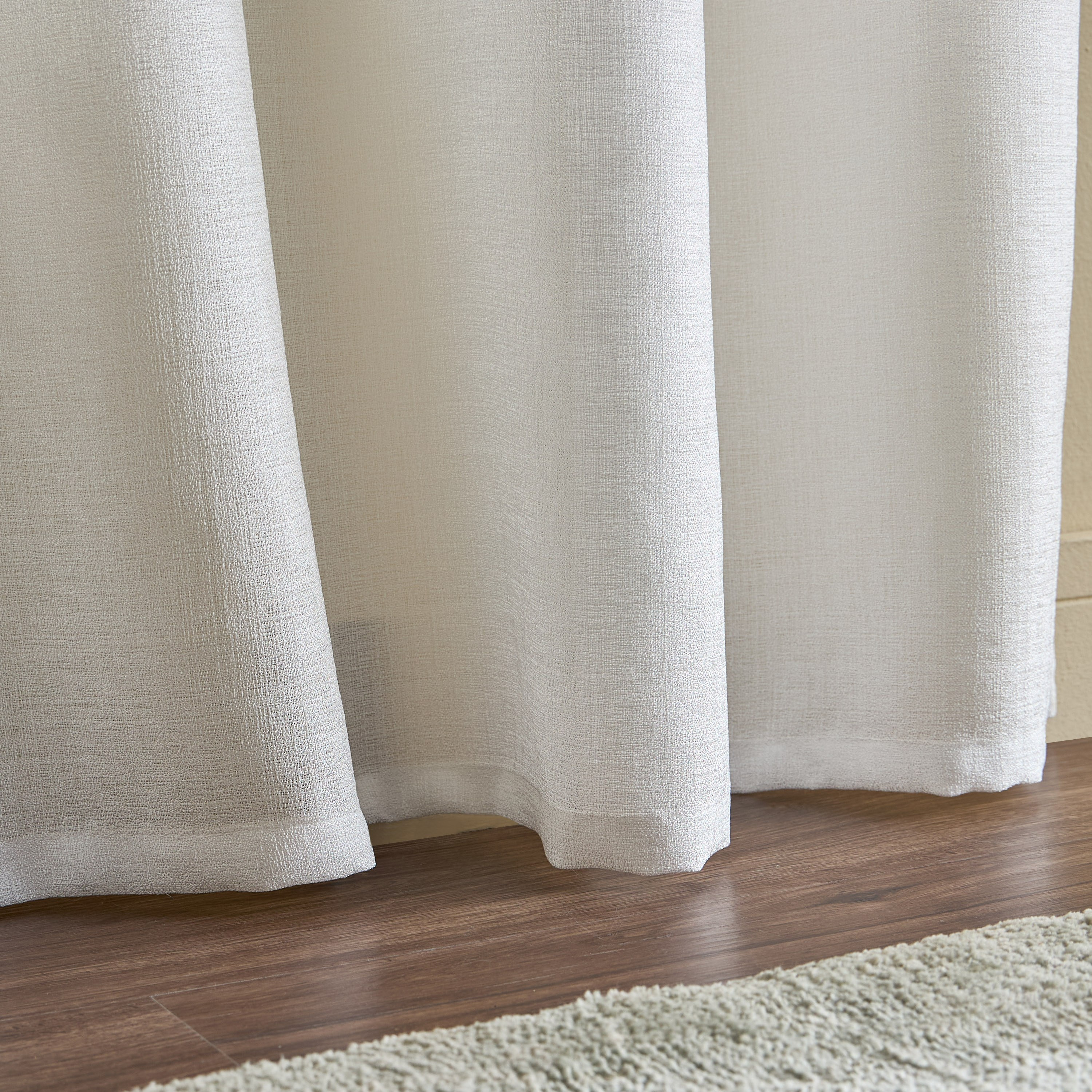 Kora 2-Piece Sheer Curtain Set - 140x295 cm-household-windows-curtains-image-2