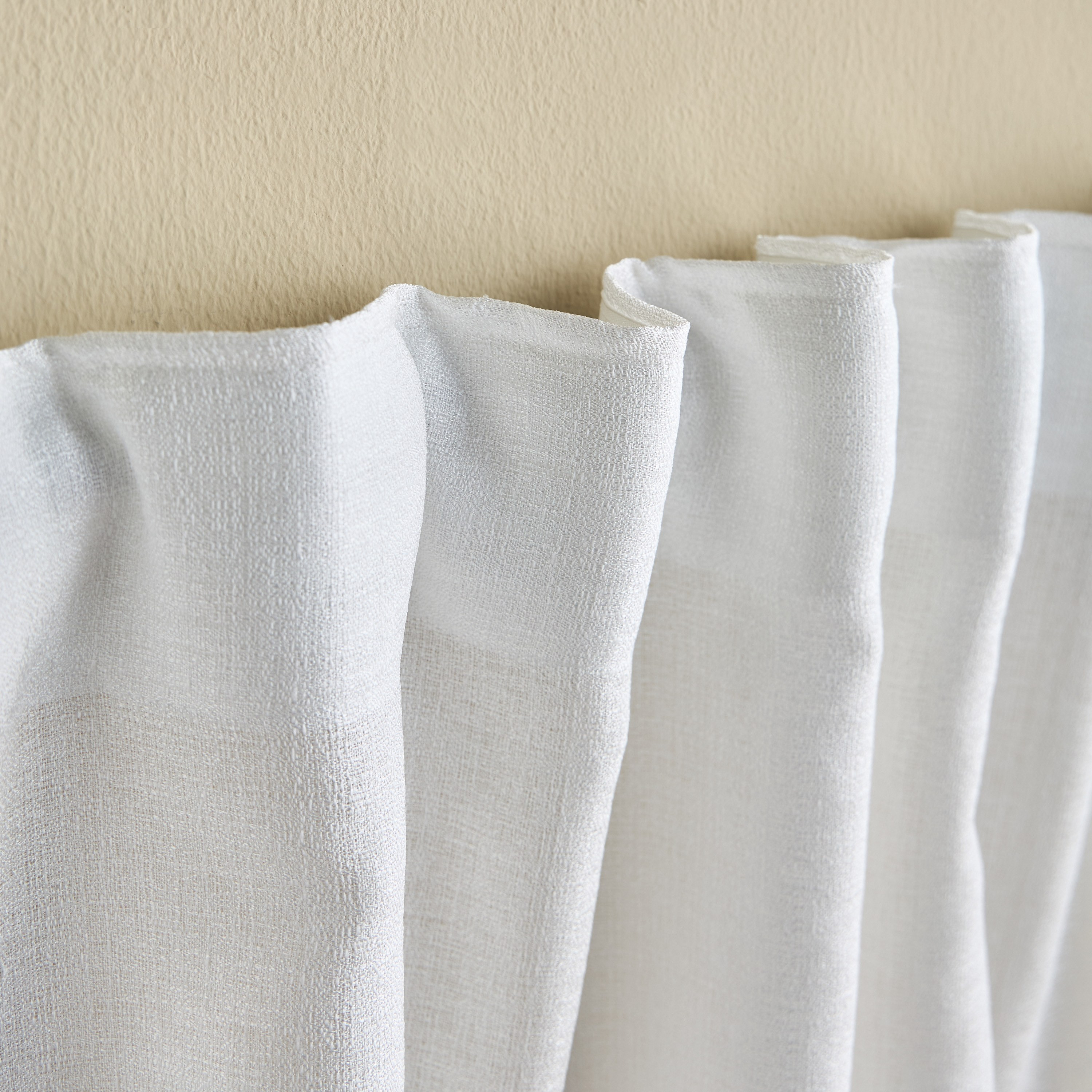طقم ستائر شفافة قطعتين - كورا - 140x295 سم-household-windows-curtains-image-3