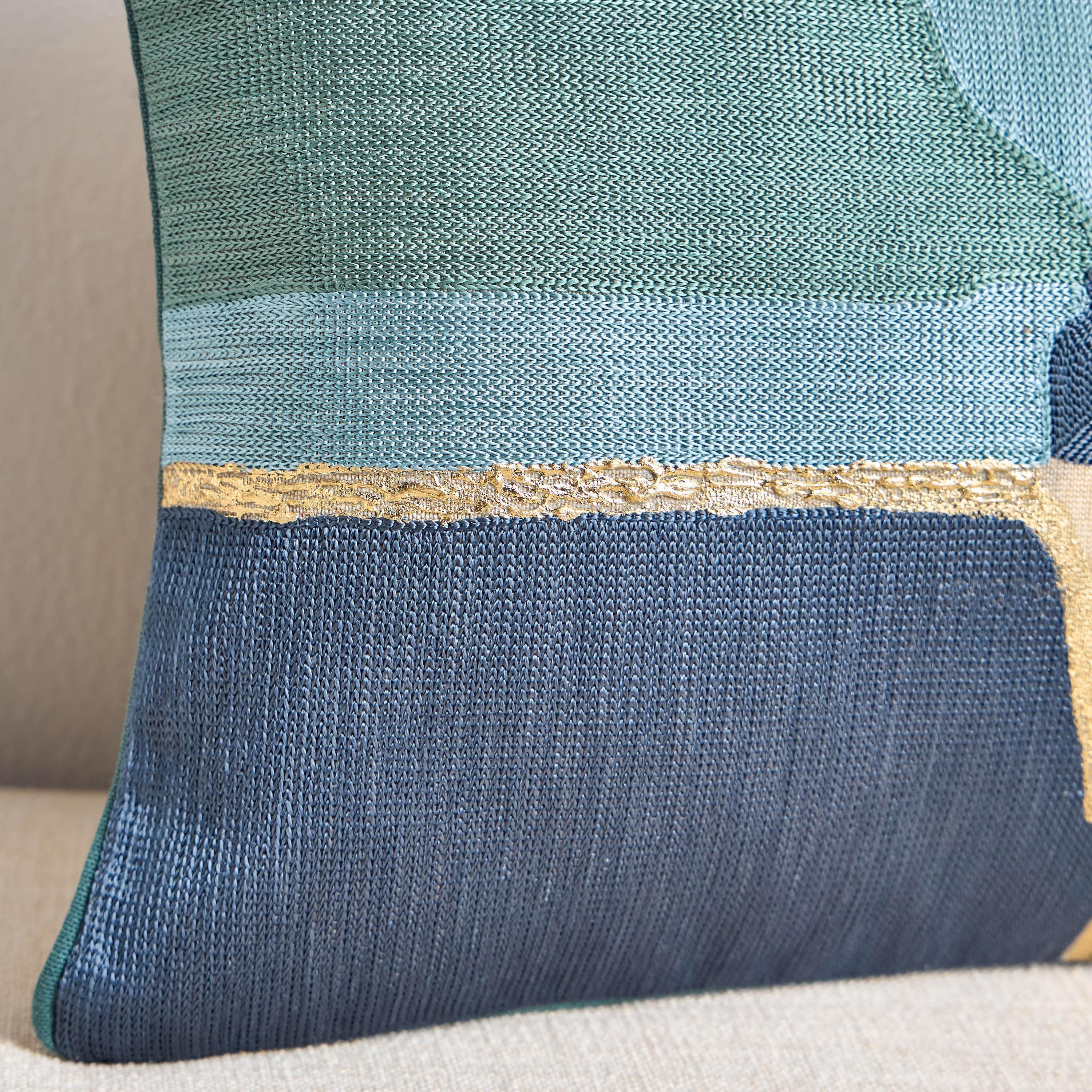 Tivoli Foil Print and Embroidered Filled Cushion - 30x50 cm-household-cushionsandthrows-filledcushions-decorativecushions-image-2