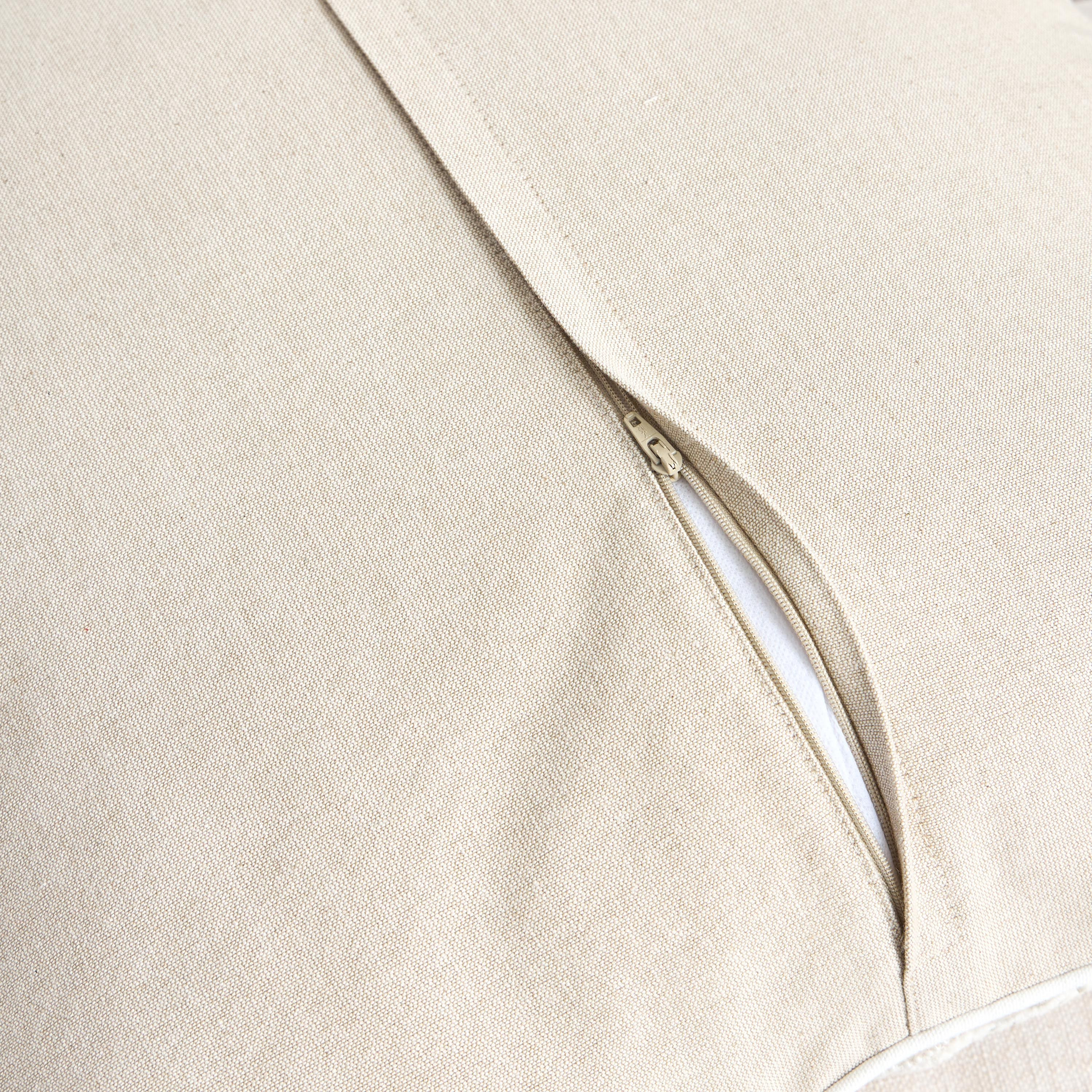Nimes Embroidered Filled Cushion - 50x50 cm-household-cushionsandthrows-filledcushions-decorativecushions-image-3