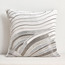 Loutro Beaded Velvet Filled Cushion - 50x50 cm-household-cushionsandthrows-filledcushions-decorativecushions-image-1