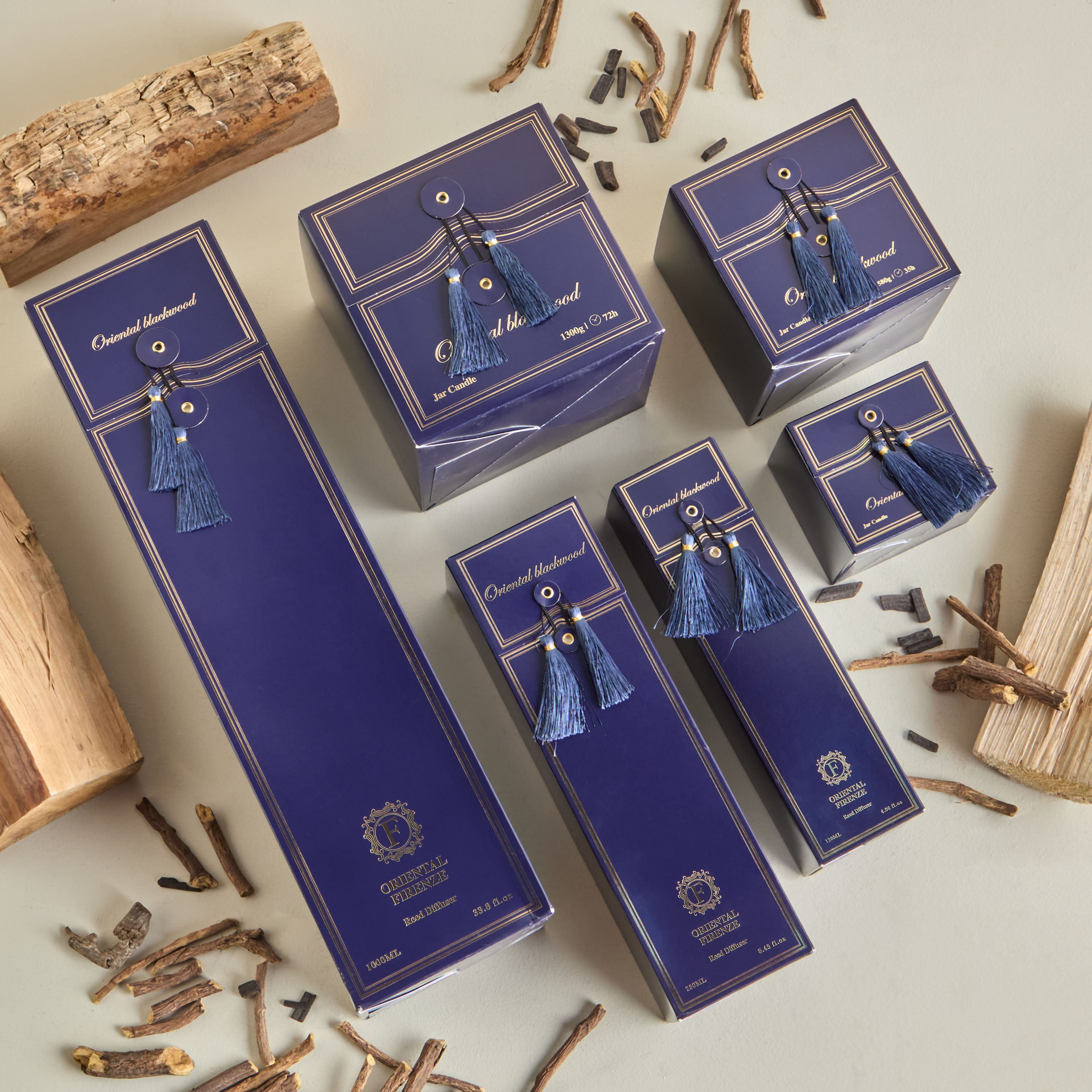 موزع عطور أعواد برائحة بلاك وود الشرقي - أورينتال فيرينزي - 120 مل-household-homefragrance-reeddiffusers-image-3