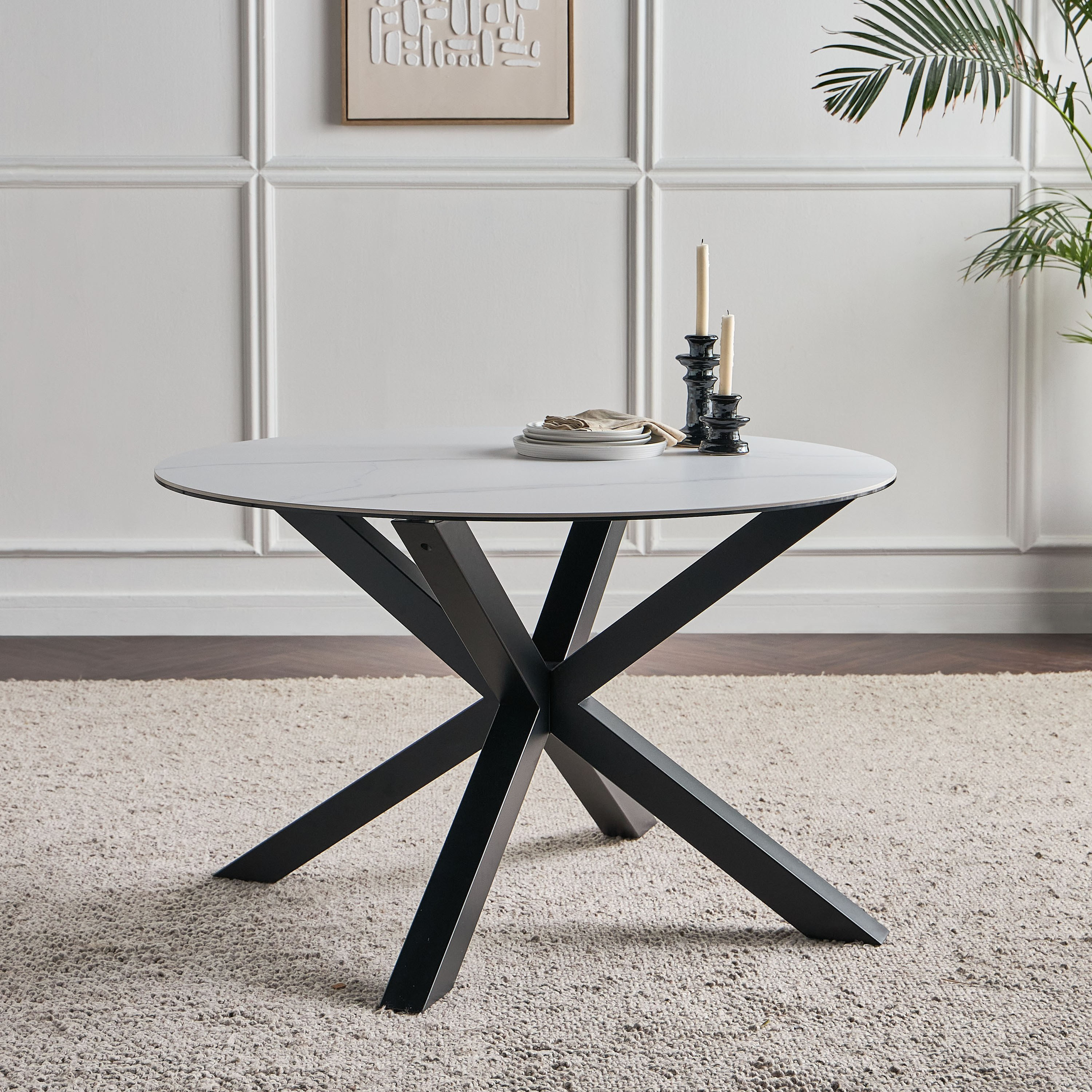 Heaven 4-Seater Ceramic Modular Dining Table Top-furniture-modular-modulardining-heaven-image-3