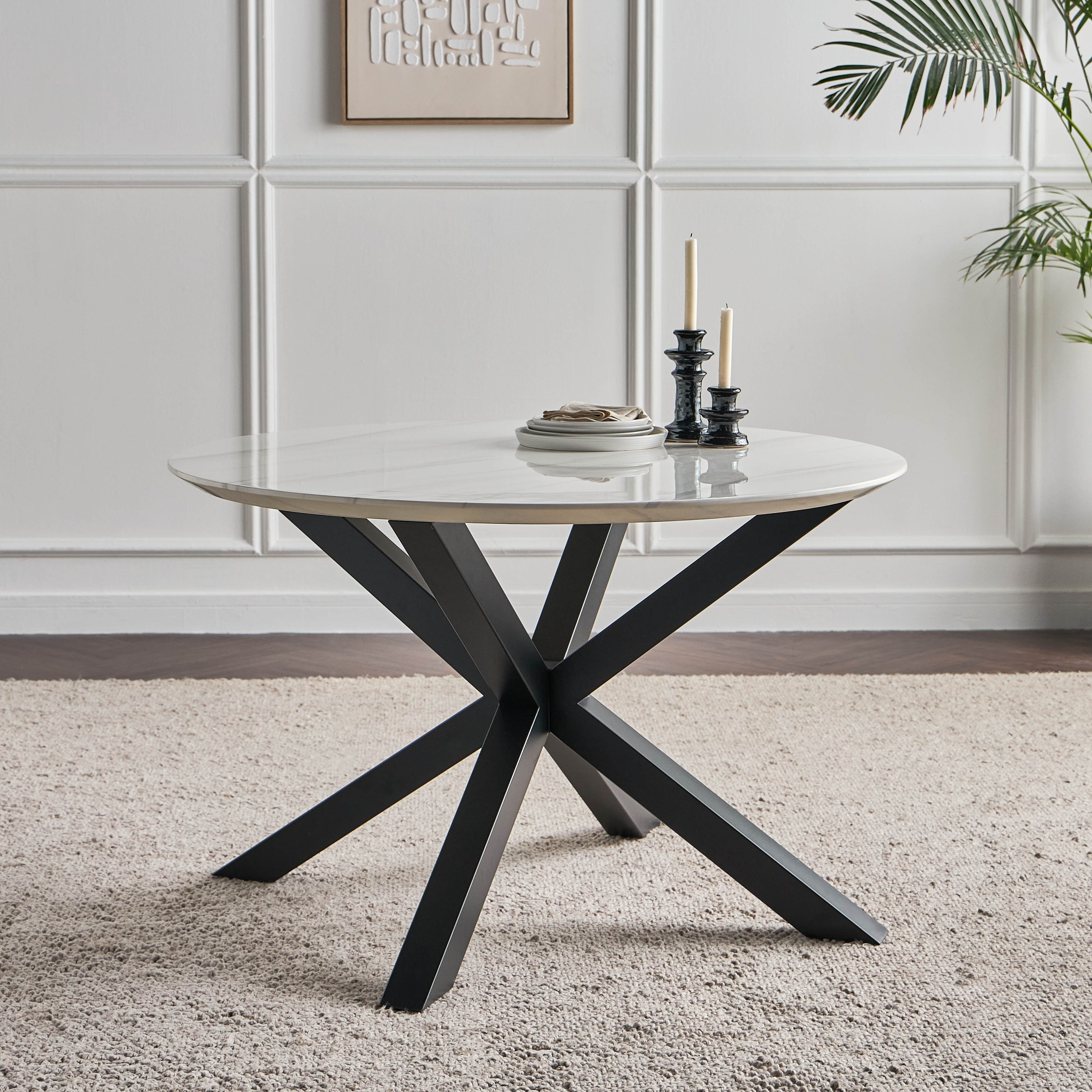 سطح طاولة سفرة معياري رخام لـ4 مقاعد - هيفين-furniture-modular-modulardining-heaven-image-3