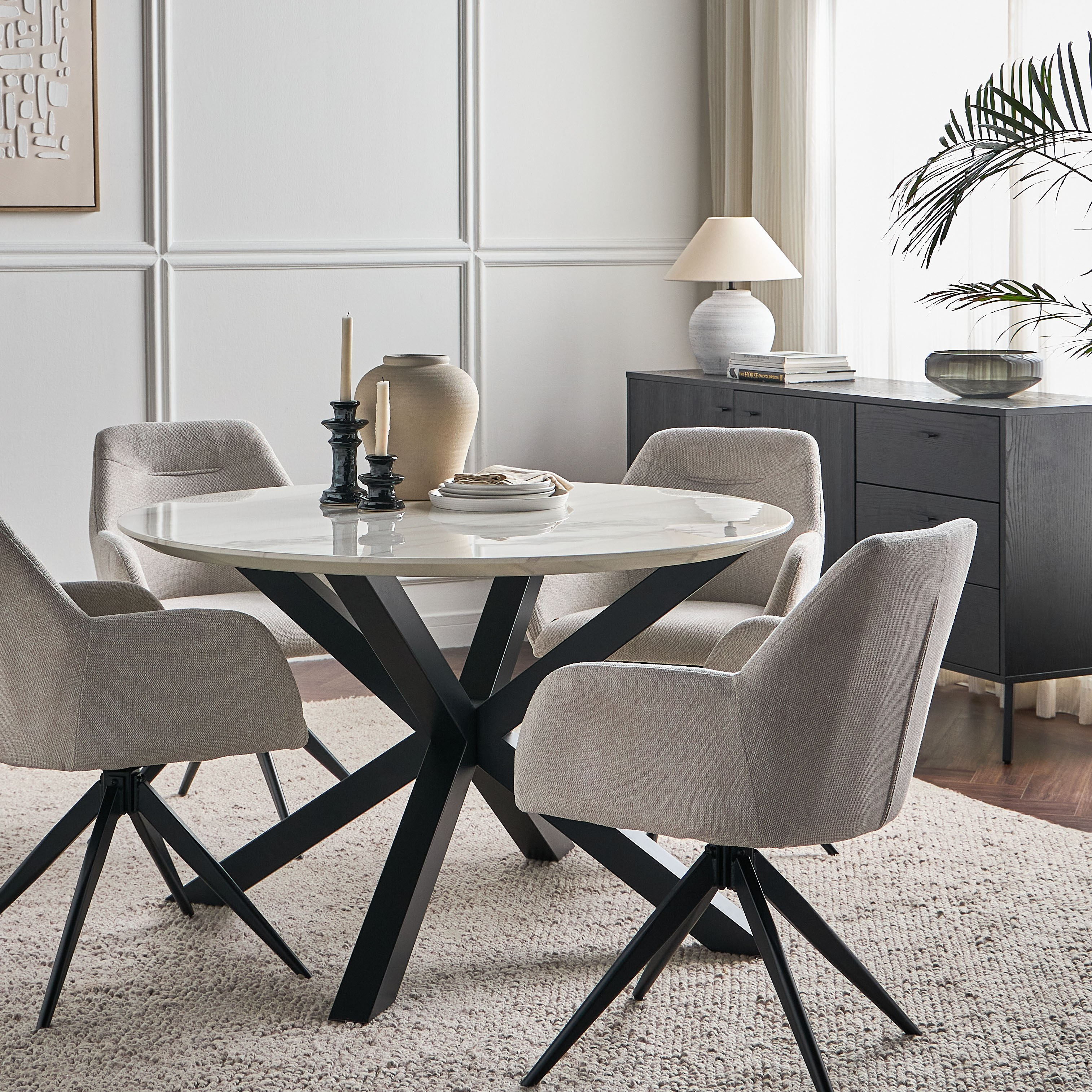 سطح طاولة سفرة معياري رخام لـ4 مقاعد - هيفين-furniture-modular-modulardining-heaven-image-4