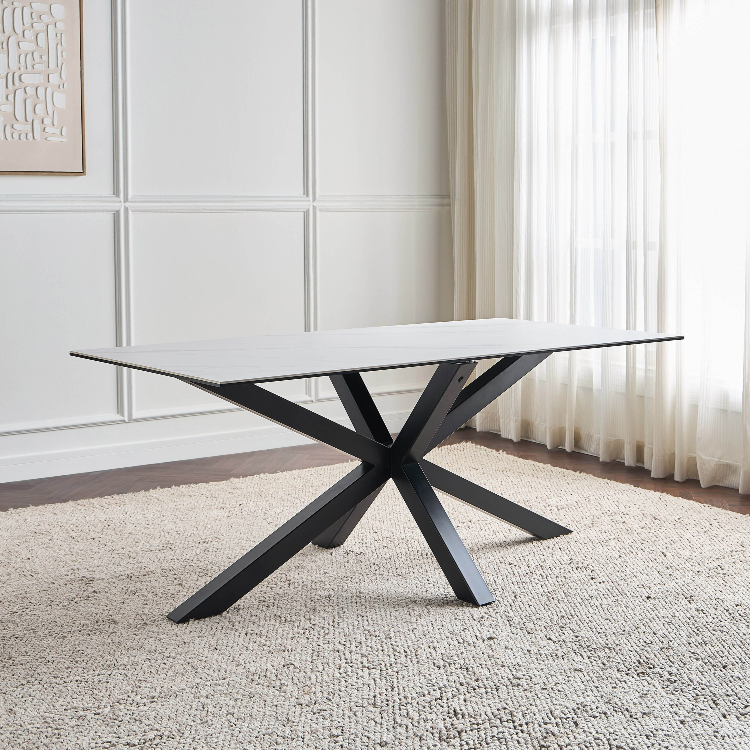 Heaven 6-Seater Ceramic Modular Dining Table Top-furniture-modular-modulardining-heaven-image-4