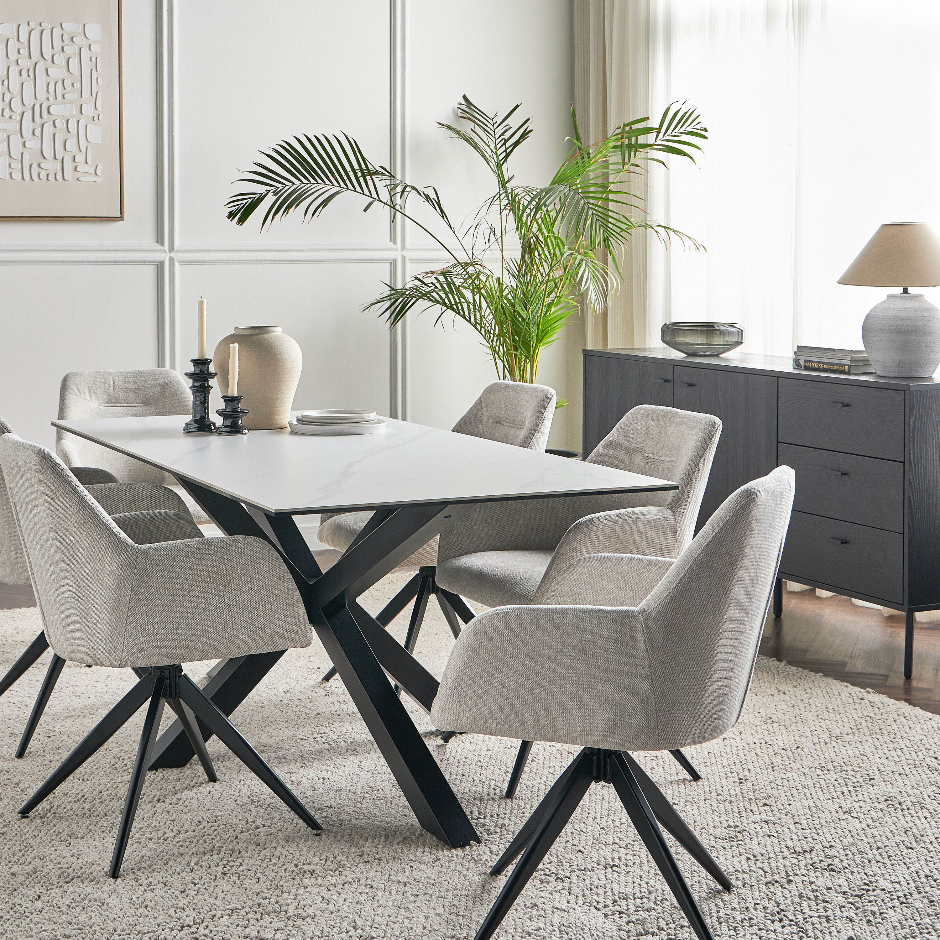 Heaven 6-Seater Ceramic Modular Dining Table Top-furniture-modular-modulardining-heaven-image-6