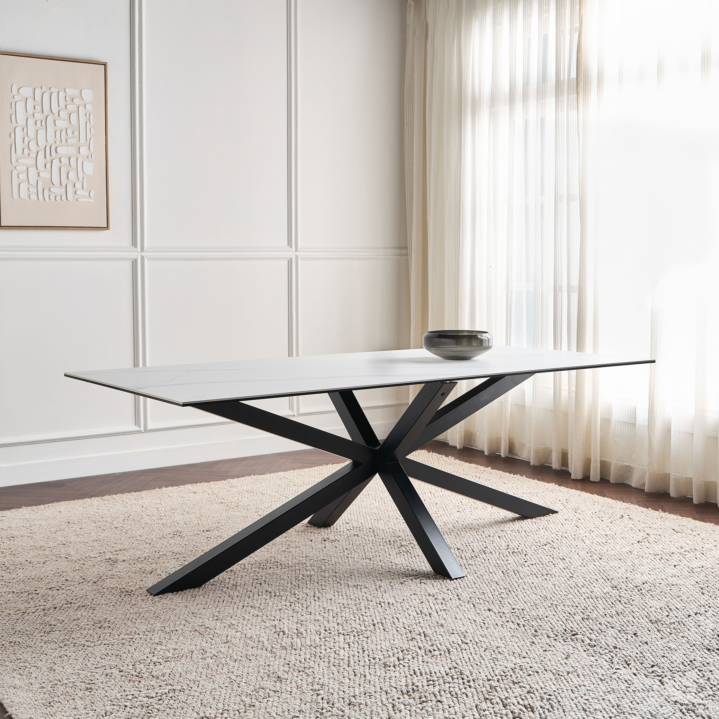 Heaven 8-Seater Ceramic Modular Dining Table Top-furniture-modular-modulardining-heaven-image-4